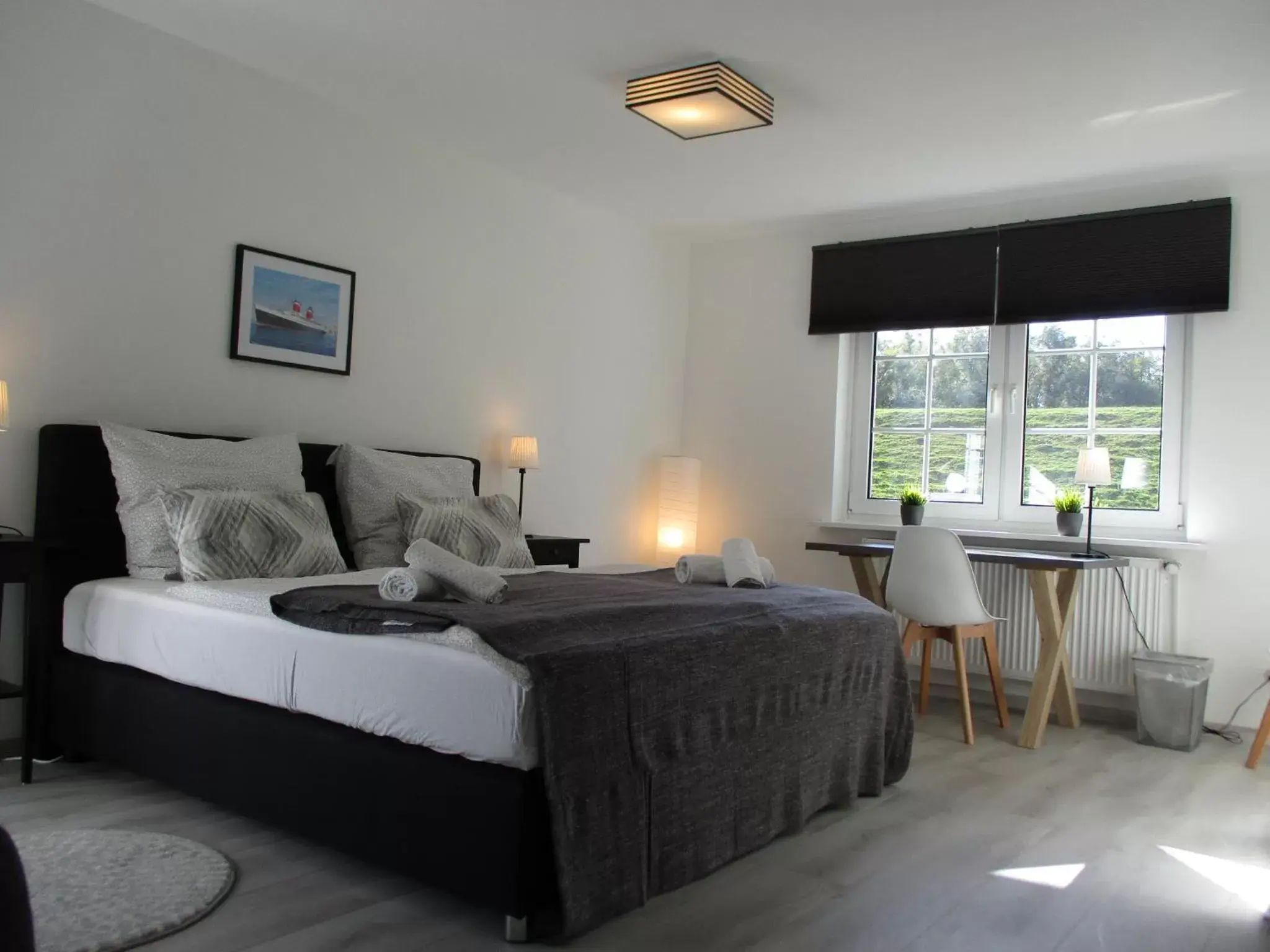 King Room with Garden View in Best Pension King Room with Garden View in Best Pension