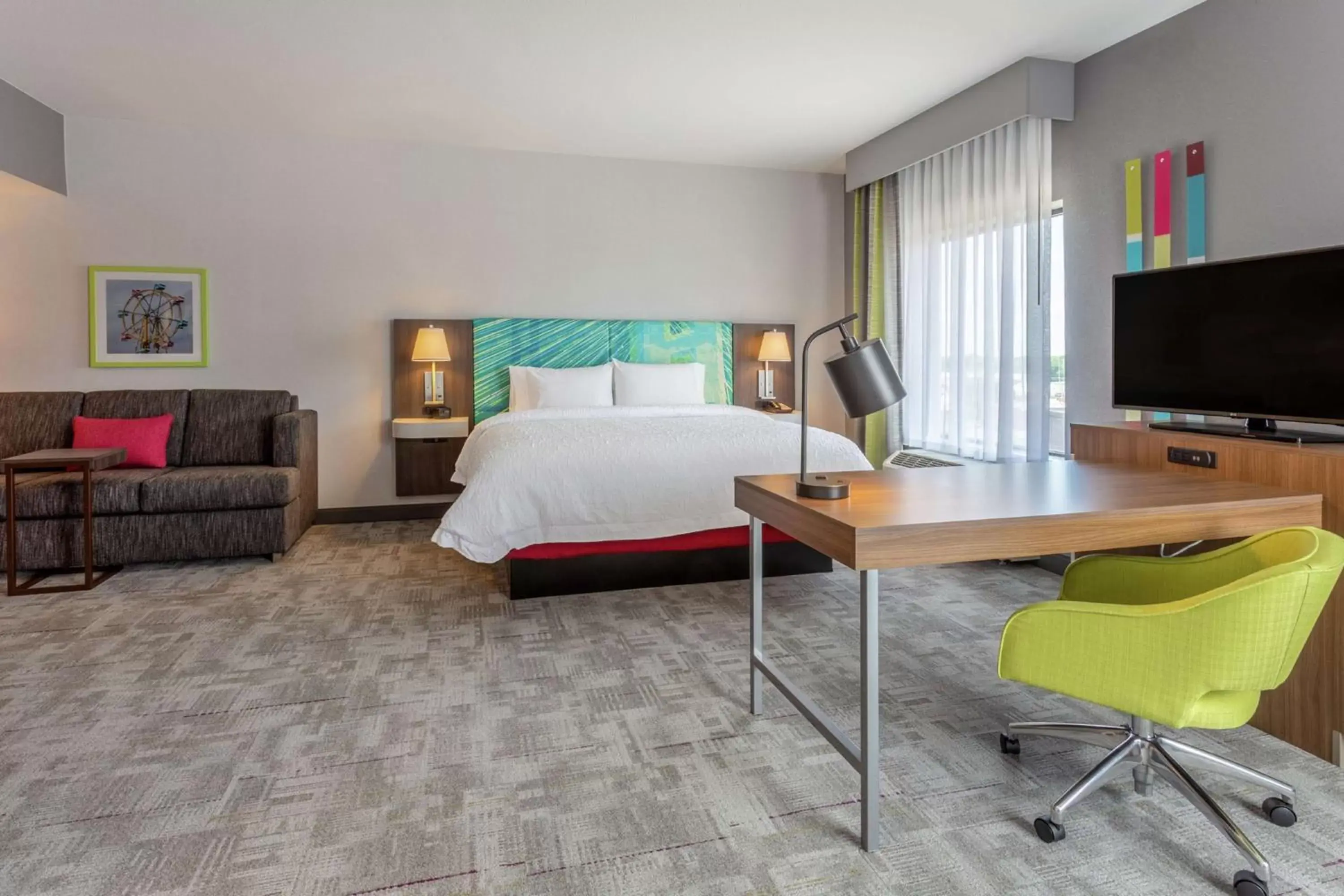 Executive King Suite - Non Smoking in Hampton Inn & Suites Burlington Executive King Suite - Non Smoking in Hampton Inn & Suites Burlington