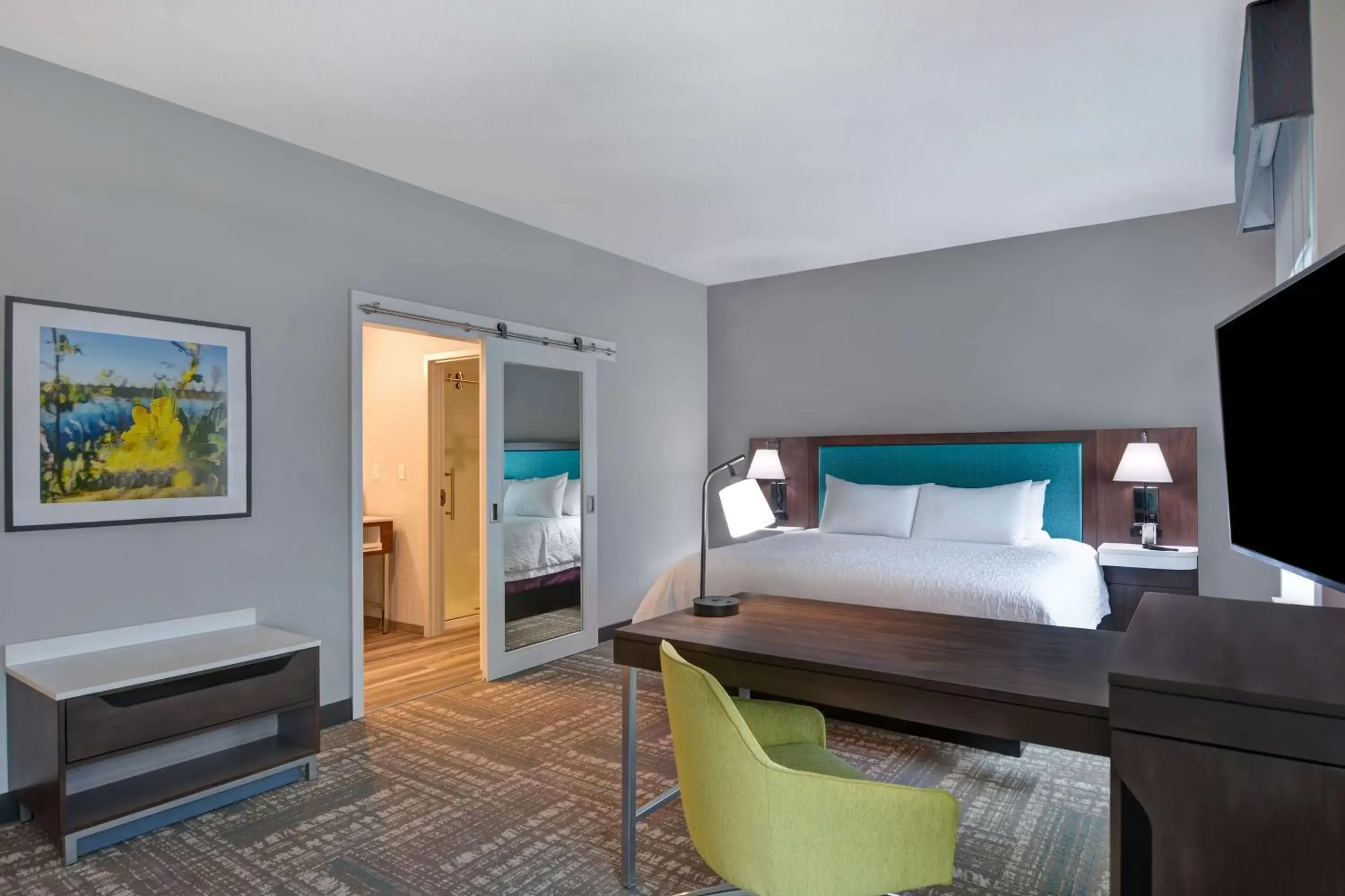 King Studio Suite - Hearing Access/Non-Smoking in Hampton Inn & Suites Tampa Riverview Brandon King Studio Suite - Hearing Access/Non-Smoking in Hampton Inn & Suites Tampa Riverview Brandon