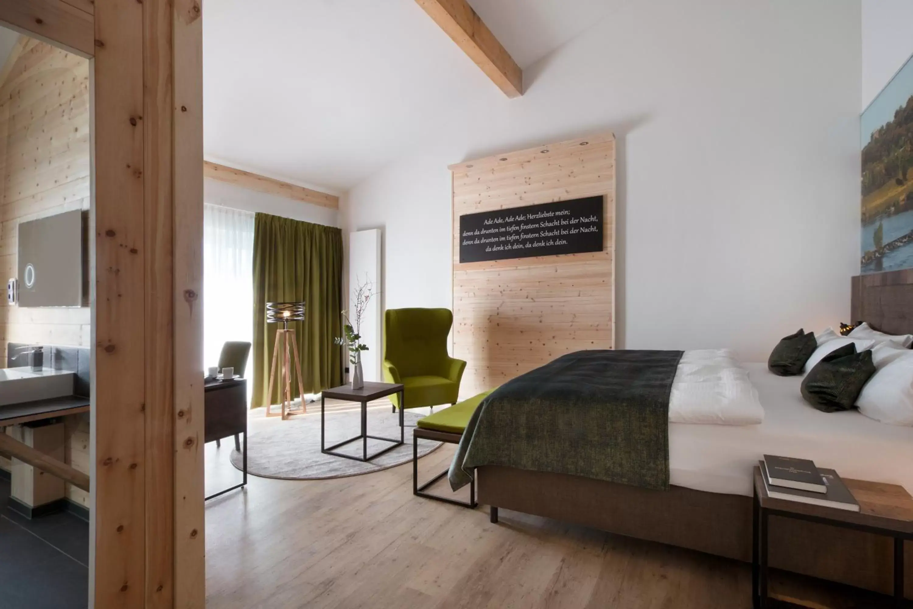 Deluxe Double Room with Balcony and Sea View - single occupancy in Landhaus Grum Deluxe Double Room with Balcony and Sea View - single occupancy in Landhaus Grum