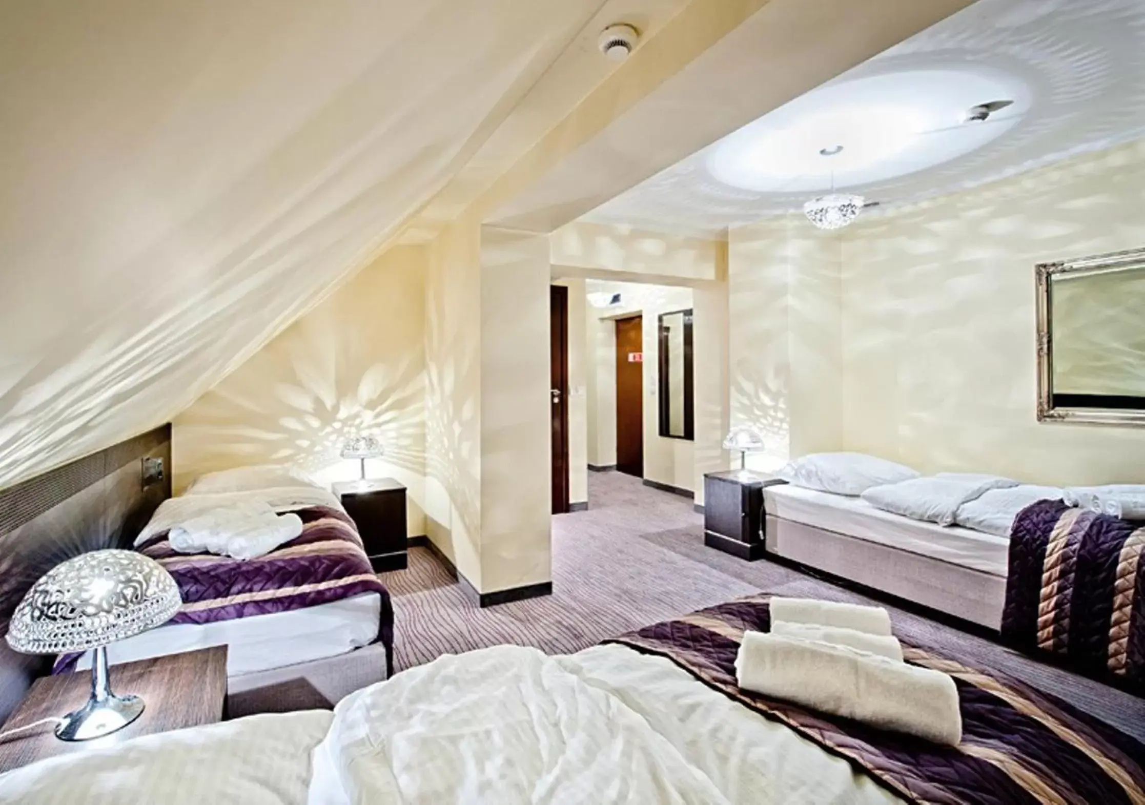 Triple Room in Hotel Willa Adriana Triple Room in Hotel Willa Adriana