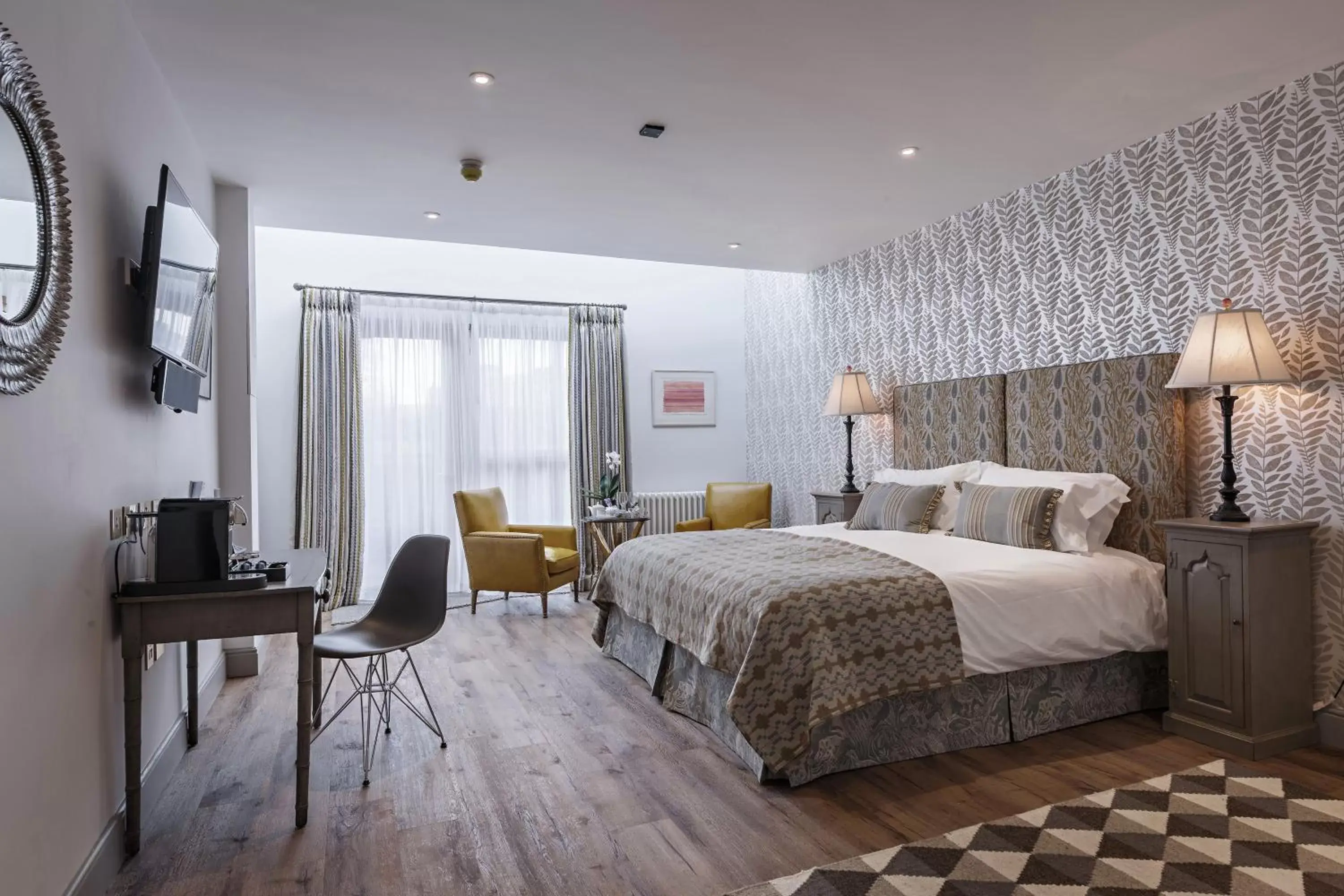 Double Room - single occupancy - Disability Access in The Assembly House in central Norwich Double Room - single occupancy - Disability Access in The Assembly House in central Norwich