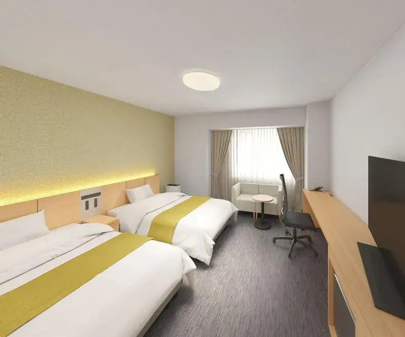 Standard Twin Room (1 Adult) - Smoking in Daiwa Roynet Hotel Wakayama Standard Twin Room (1 Adult) - Smoking in Daiwa Roynet Hotel Wakayama