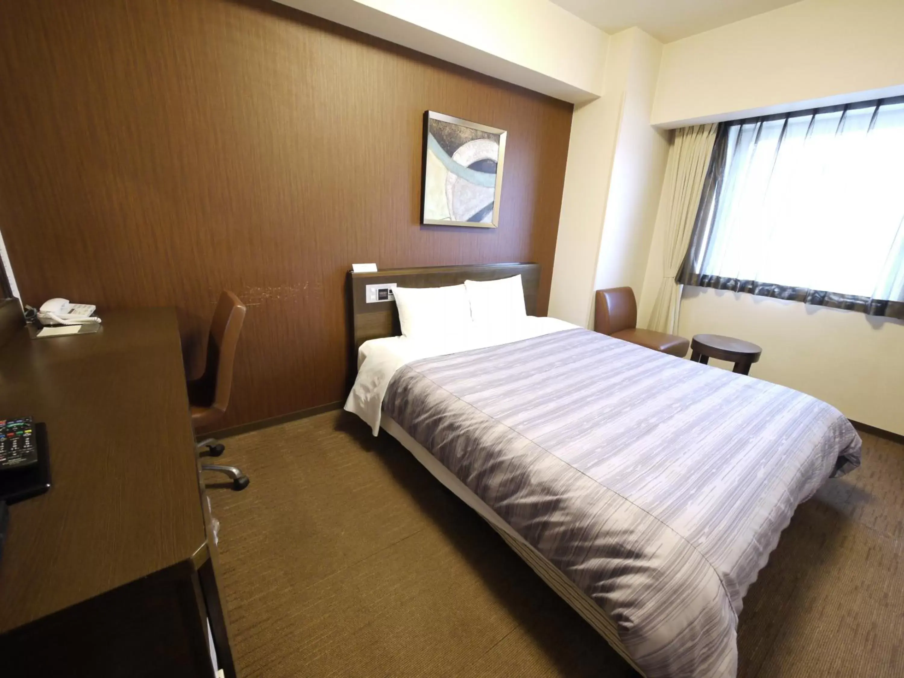 Double Room - Non-Smoking in Hotel Route-Inn Chitose Ekimae Double Room - Non-Smoking in Hotel Route-Inn Chitose Ekimae
