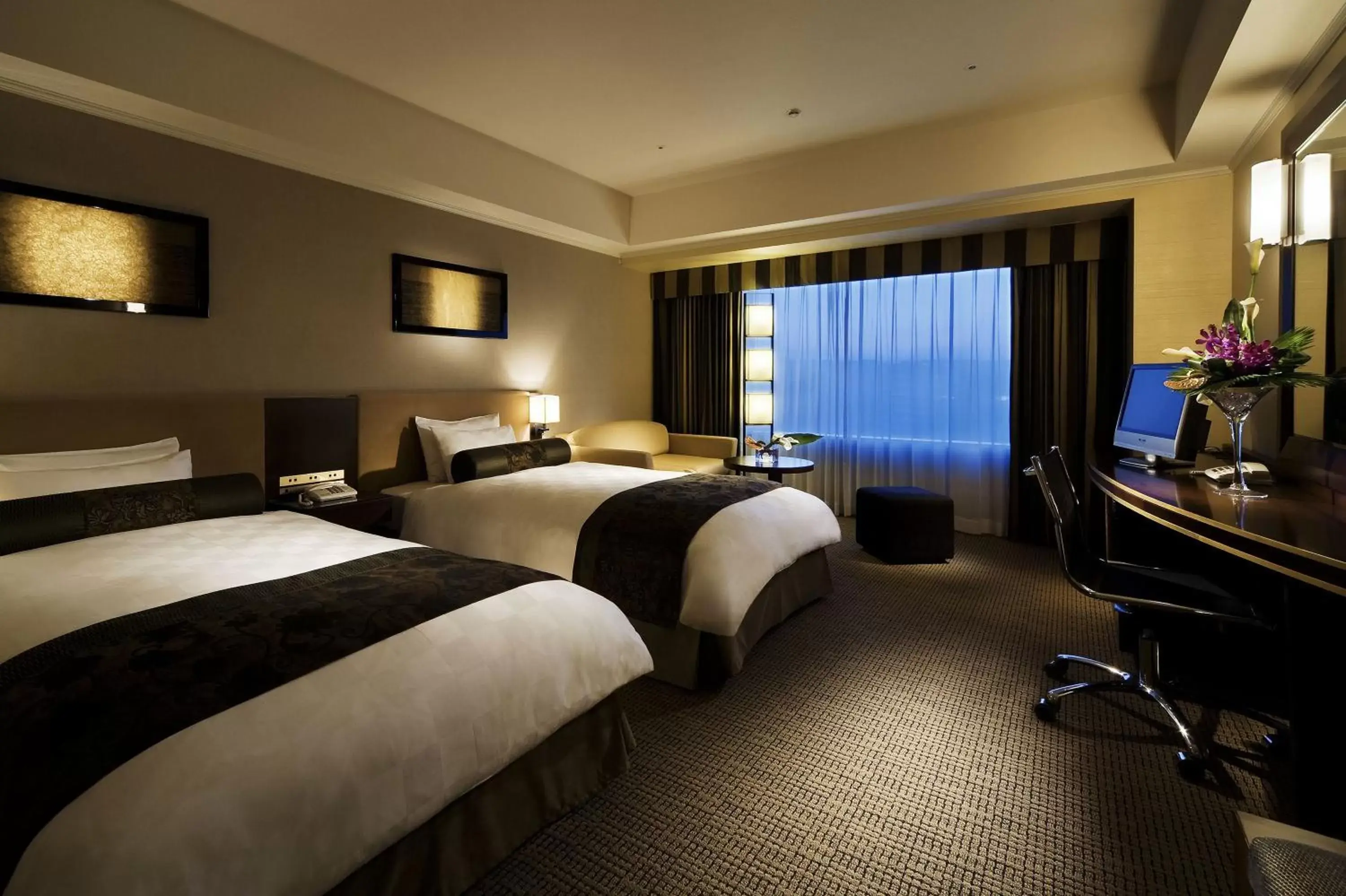 Superior Twin Room with City View - Non-Smoking in Hotel Okura Kyoto Superior Twin Room with City View - Non-Smoking in Hotel Okura Kyoto