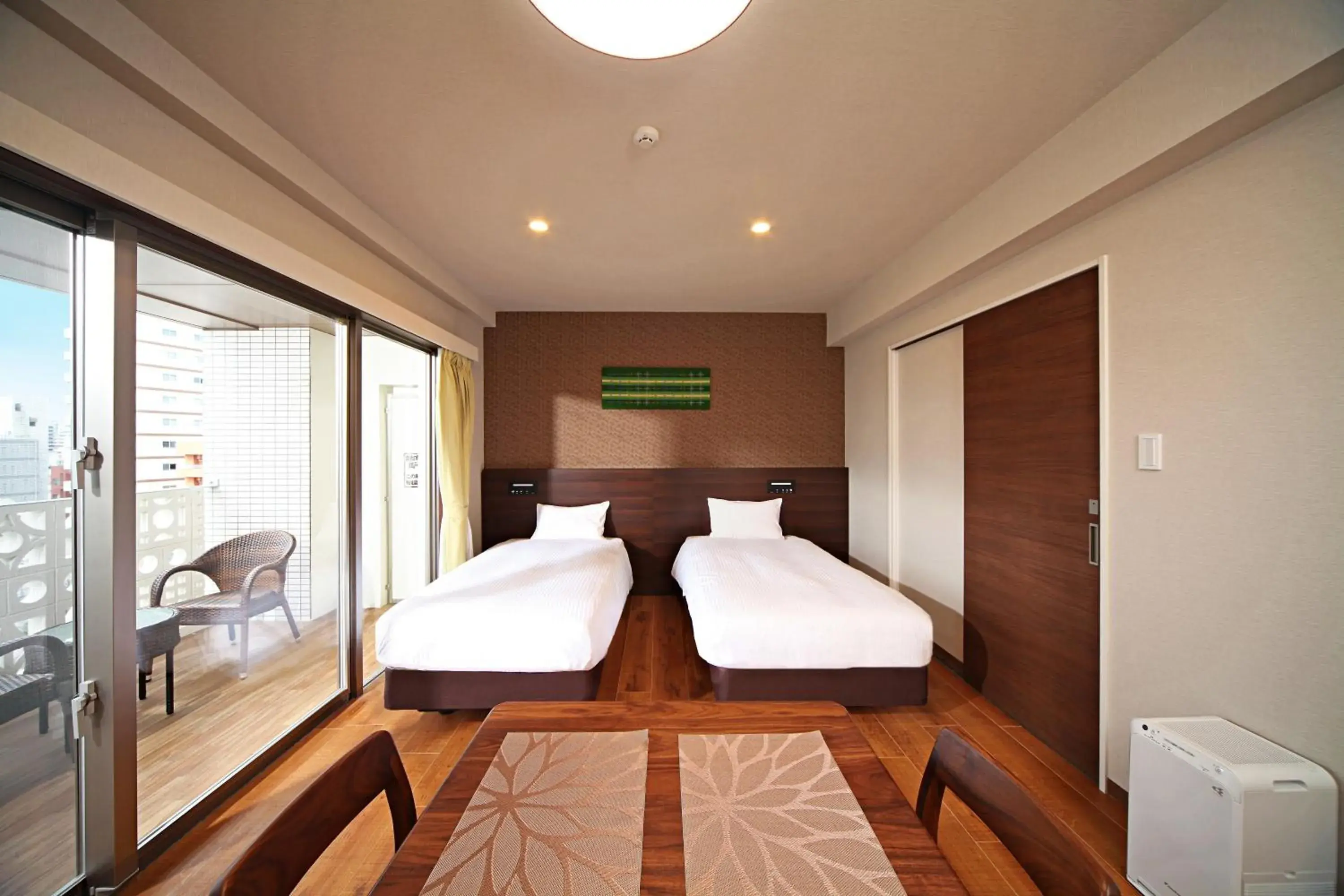 Economy Twin Room in Smart Condo Tomari Economy Twin Room in Smart Condo Tomari