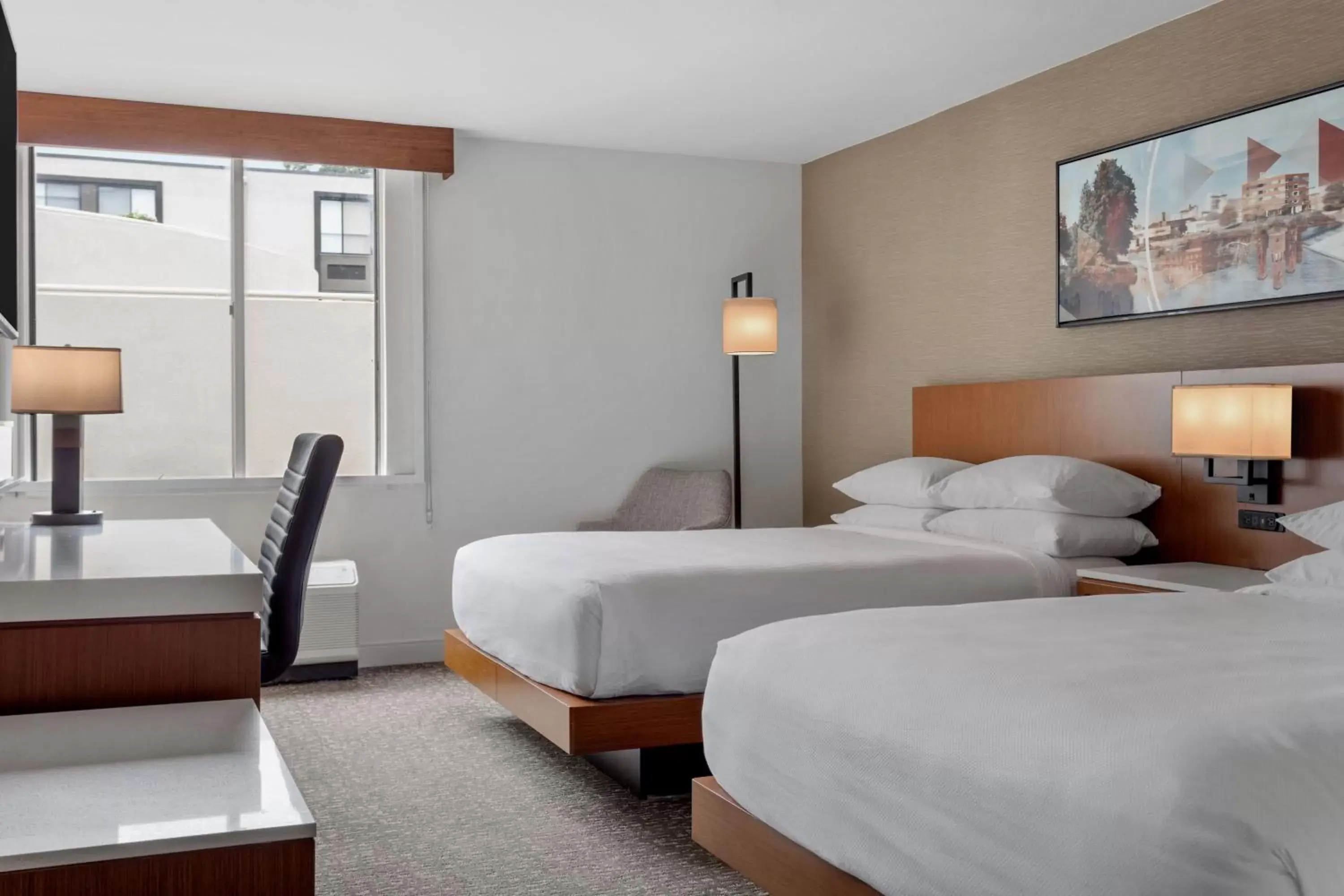 Standard Guest Room with Two Queen Beds in Delta Hotels by Marriott Allentown Lehigh Valley Standard Guest Room with Two Queen Beds in Delta Hotels by Marriott Allentown Lehigh Valley