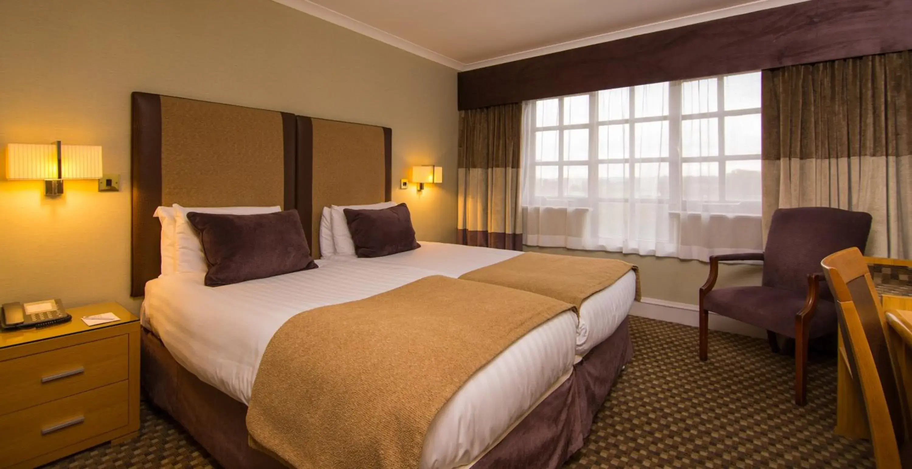 Standard Twin Room in Best Western Plus Dunfermline Crossford Keavil House Hotel Standard Twin Room in Best Western Plus Dunfermline Crossford Keavil House Hotel