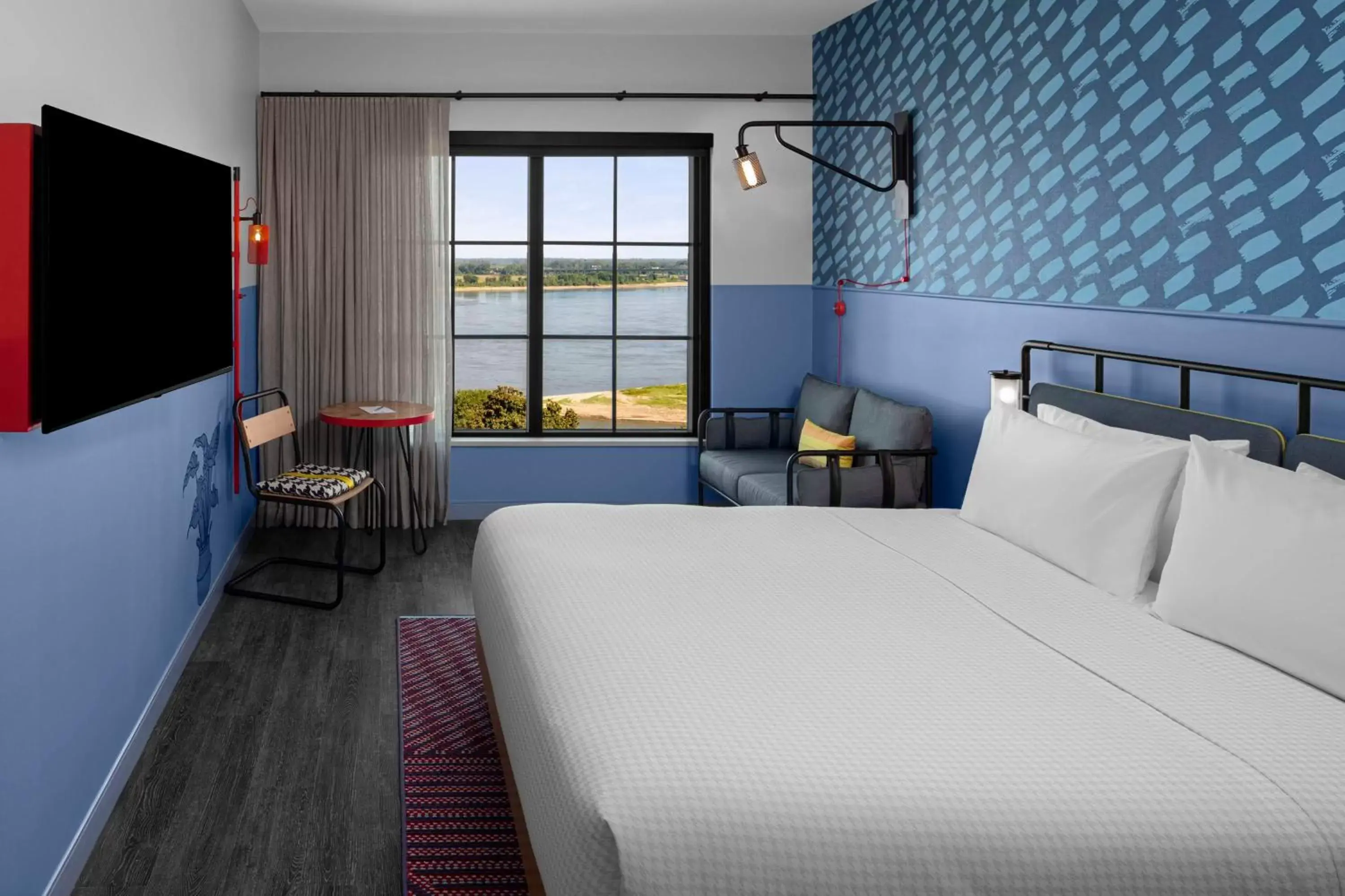 King Room with Accessible Tub - Disability Access in Caption By Hyatt Beale Street Memphis King Room with Accessible Tub - Disability Access in Caption By Hyatt Beale Street Memphis