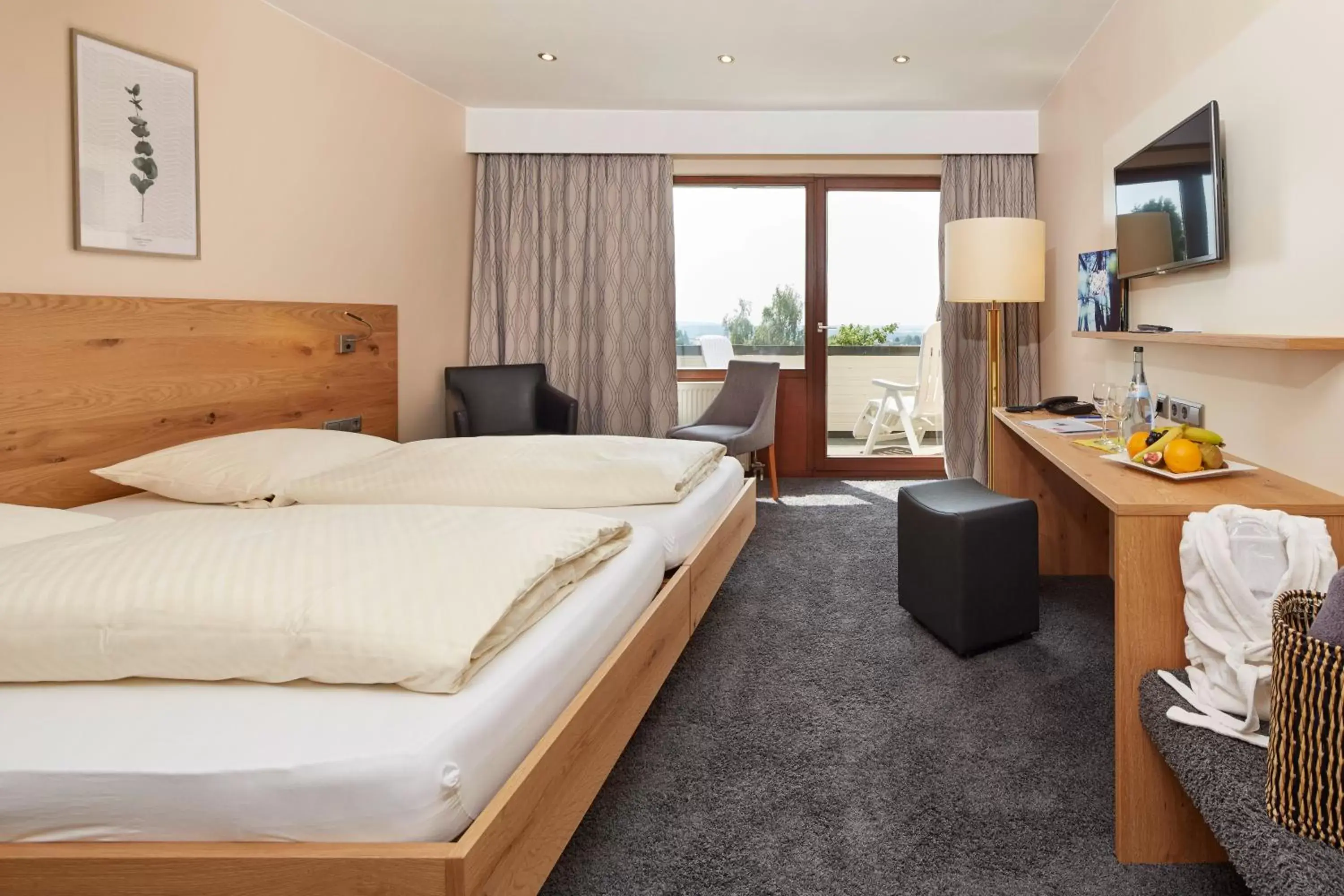 Comfort Double Room in NaturKulturHotel Stumpf Comfort Double Room in NaturKulturHotel Stumpf