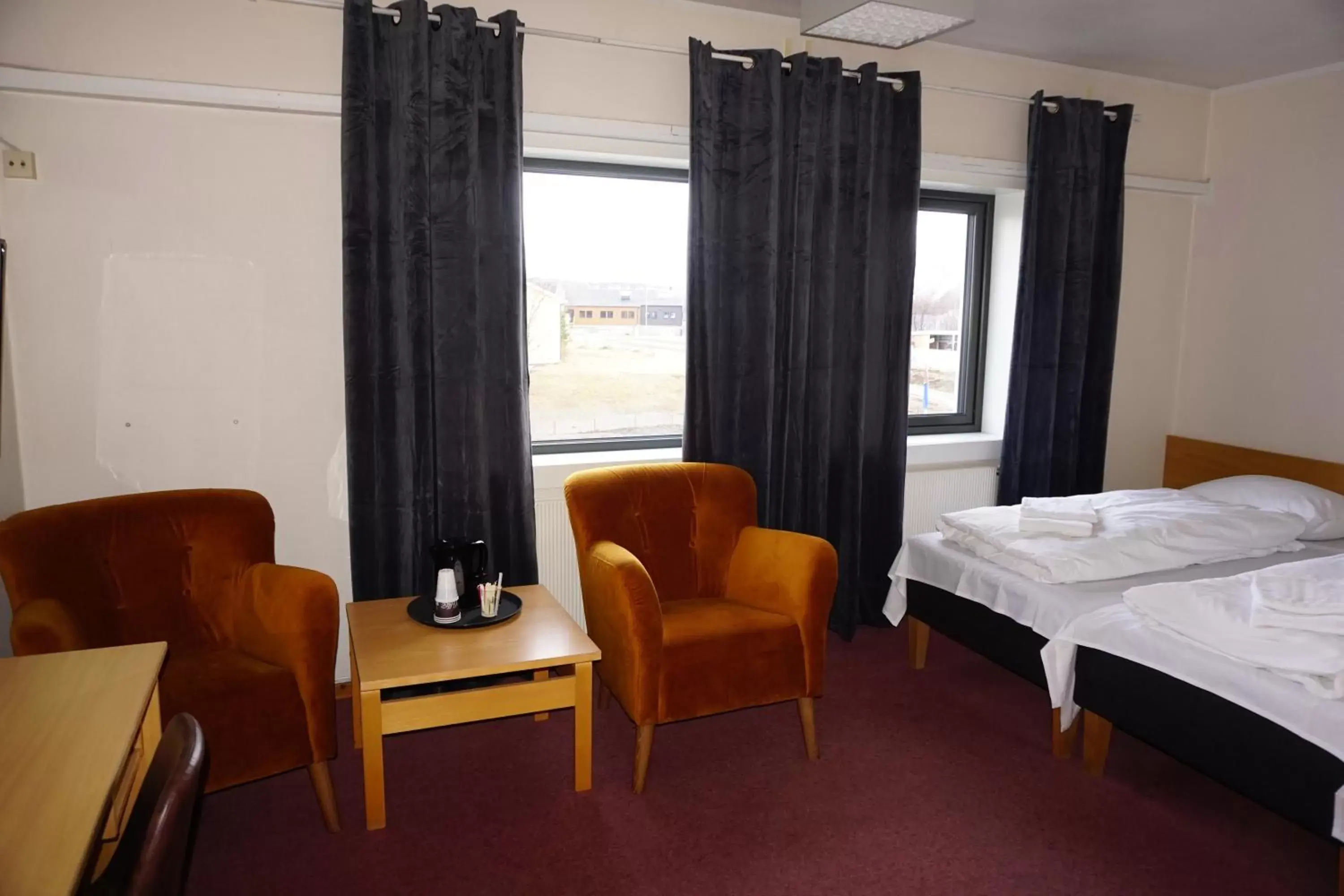 Economy Double or Twin Room - single occupancy in Verdde Hotel Lakselv Economy Double or Twin Room - single occupancy in Verdde Hotel Lakselv