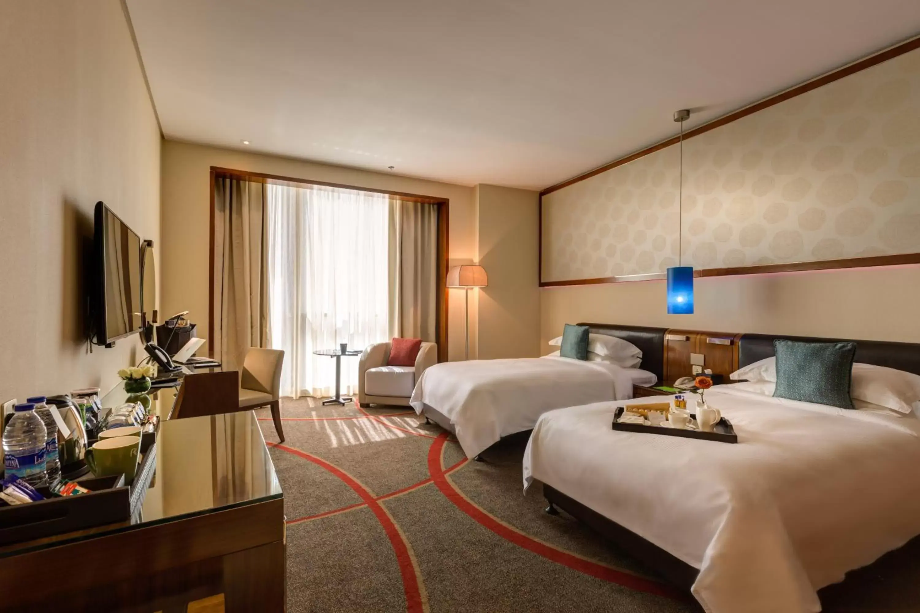 Spacious Guest Room - Twin Beds in Rosh Rayhaan by Rotana Spacious Guest Room - Twin Beds in Rosh Rayhaan by Rotana