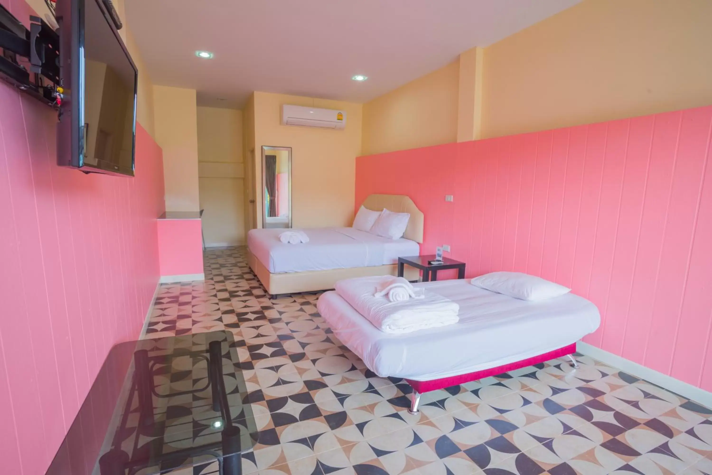 Superior Triple Room in The Cube Resort Superior Triple Room in The Cube Resort