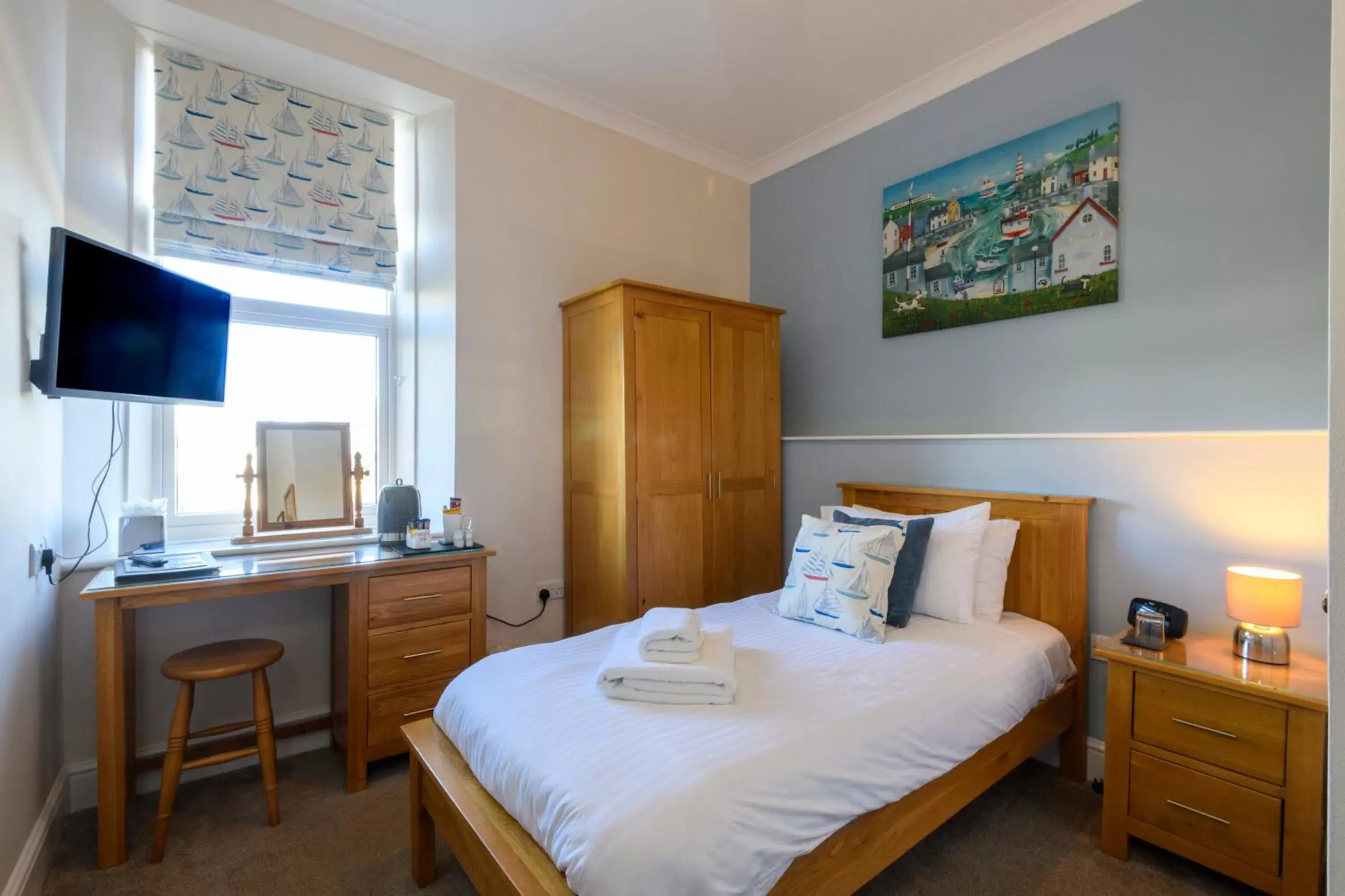 Single Room with Beach View - single occupancy in Sure Hotel Collection by Best Western Porth Veor Manor Hotel Single Room with Beach View - single occupancy in Sure Hotel Collection by Best Western Porth Veor Manor Hotel