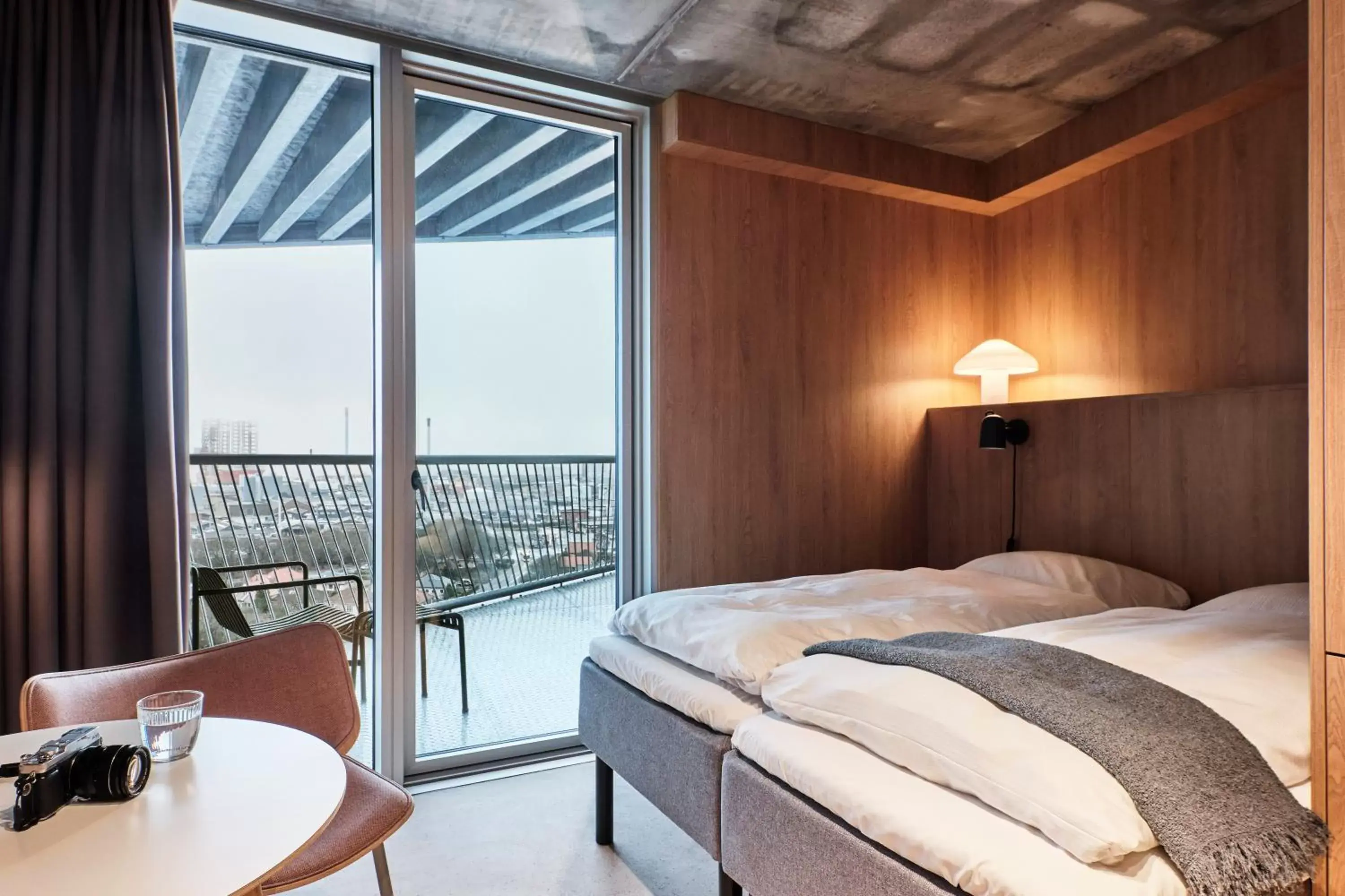 Double Room with Balcony in A Place To Hotel Esbjerg Double Room with Balcony in A Place To Hotel Esbjerg