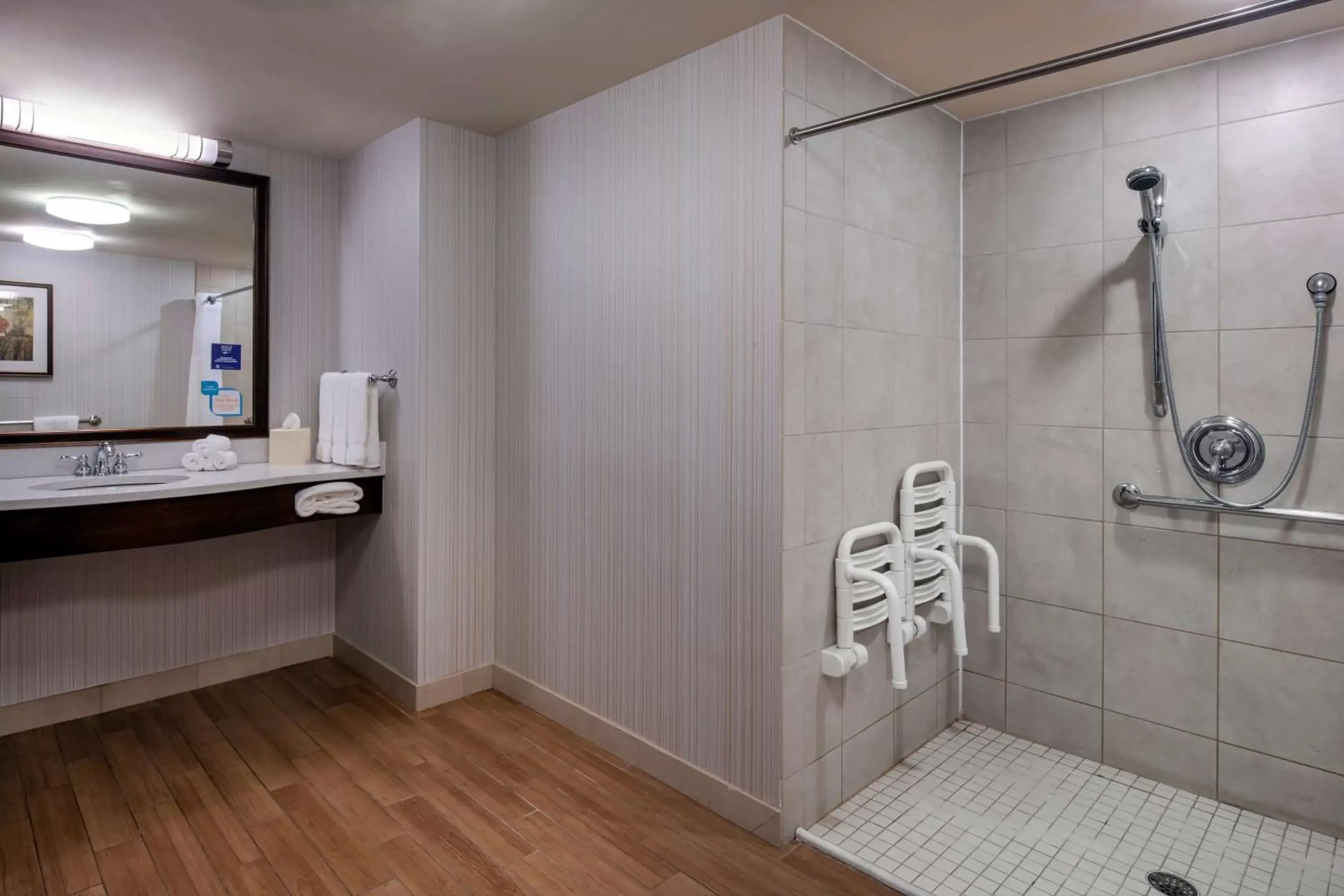 King Room with Tub - Mobility and Hearing Access in Hilton Garden Inn Devens Common King Room with Tub - Mobility and Hearing Access in Hilton Garden Inn Devens Common