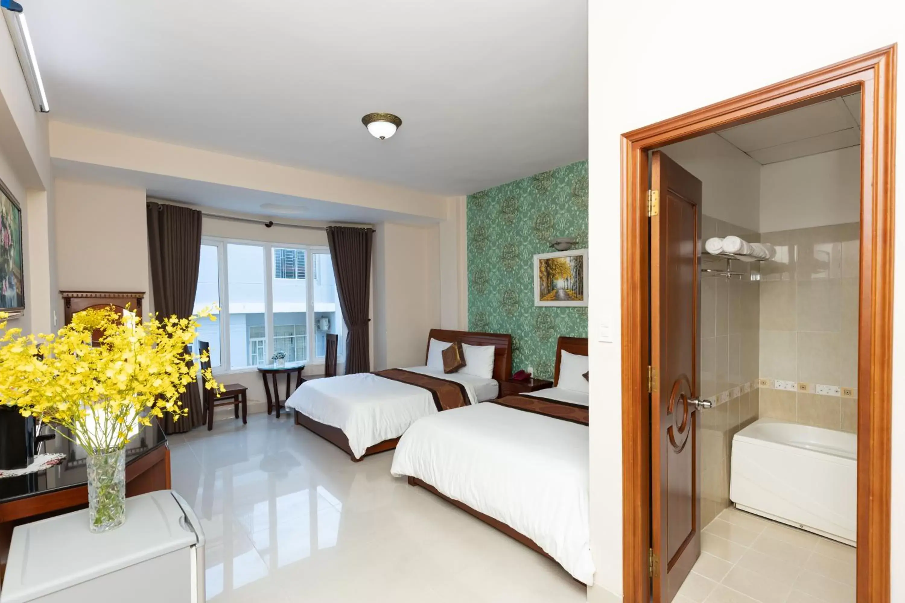 Family Room with Bath in Queen Garden Hotel & Apartment Family Room with Bath in Queen Garden Hotel & Apartment