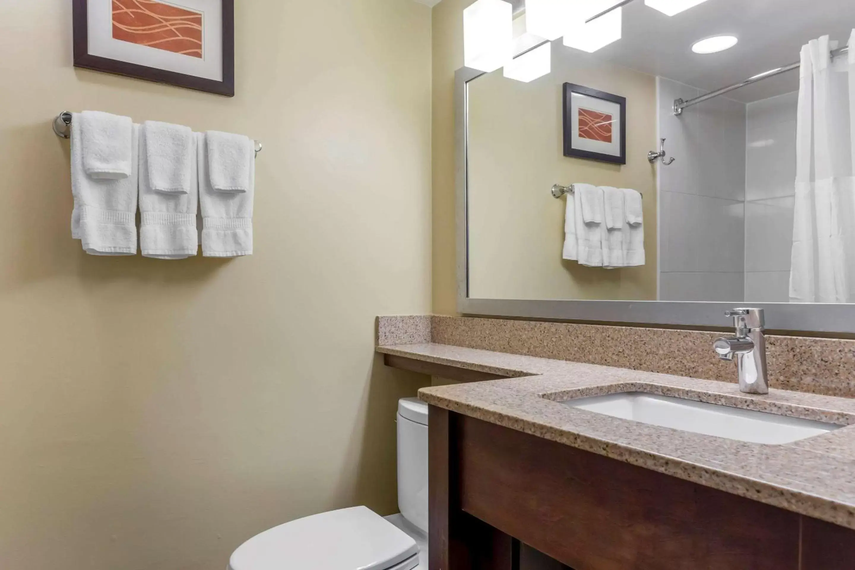 Queen Room with Two Queen Beds - Non-Smoking in Comfort Inn Hammond I-94 Queen Room with Two Queen Beds - Non-Smoking in Comfort Inn Hammond I-94