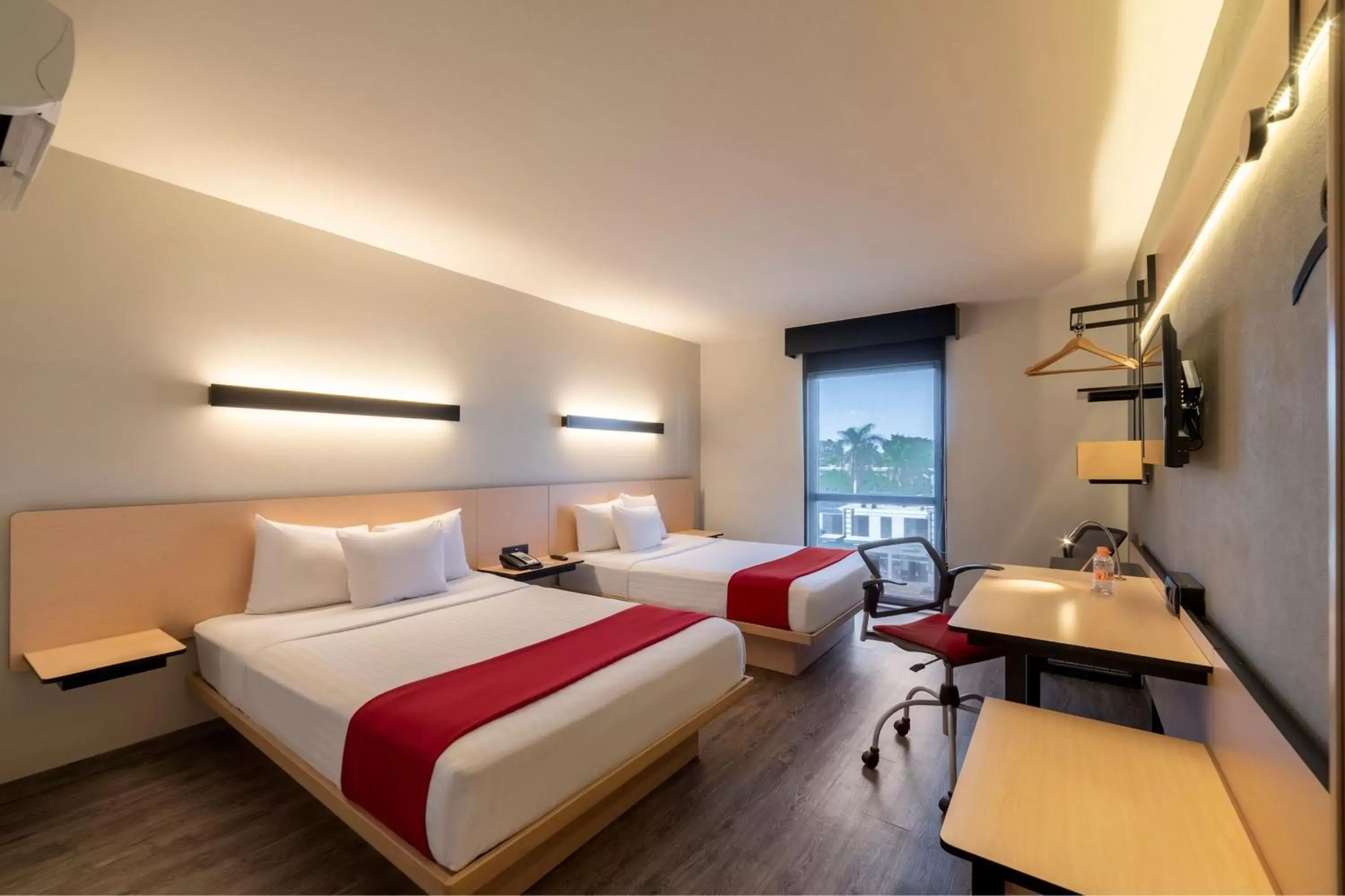 Double Room with Two Double Beds in City Express Plus by Marriott Guadalajara Palomar Double Room with Two Double Beds in City Express Plus by Marriott Guadalajara Palomar