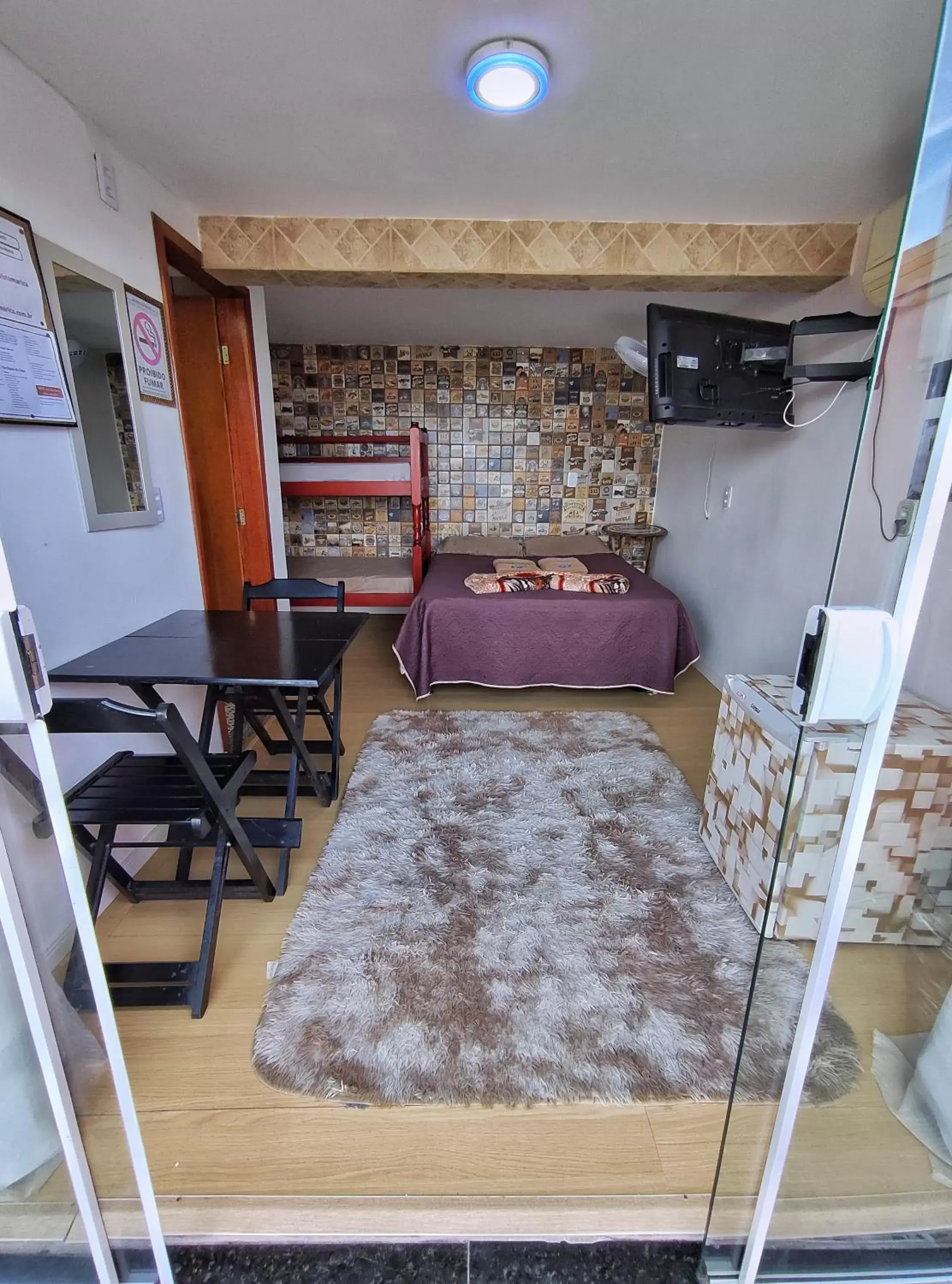 Quadruple Room with Lake View in Pousada Bela Vista Maricá Quadruple Room with Lake View in Pousada Bela Vista Maricá