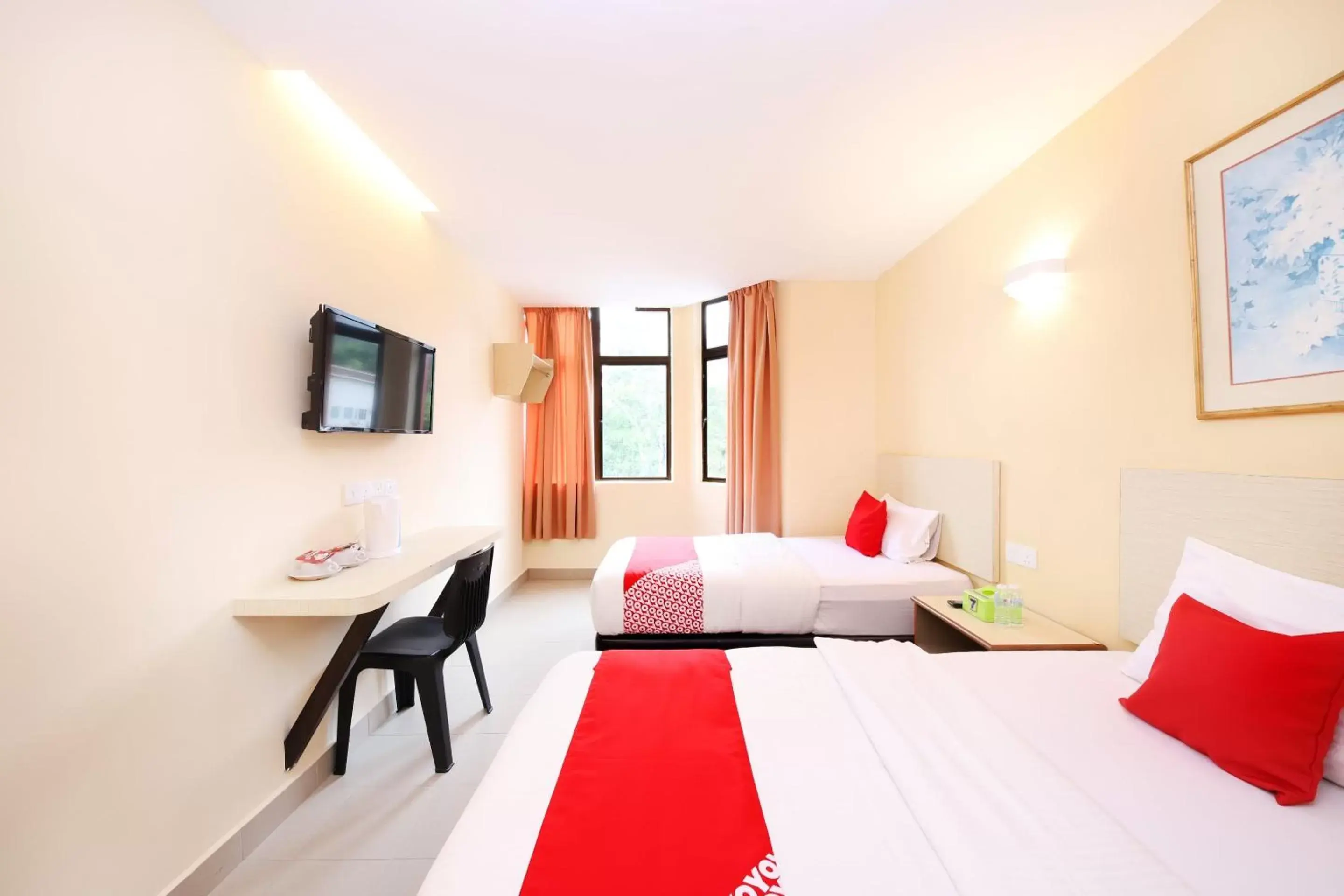 Deluxe Twin Room in Super OYO 635 Seven Days Hotel Deluxe Twin Room in Super OYO 635 Seven Days Hotel