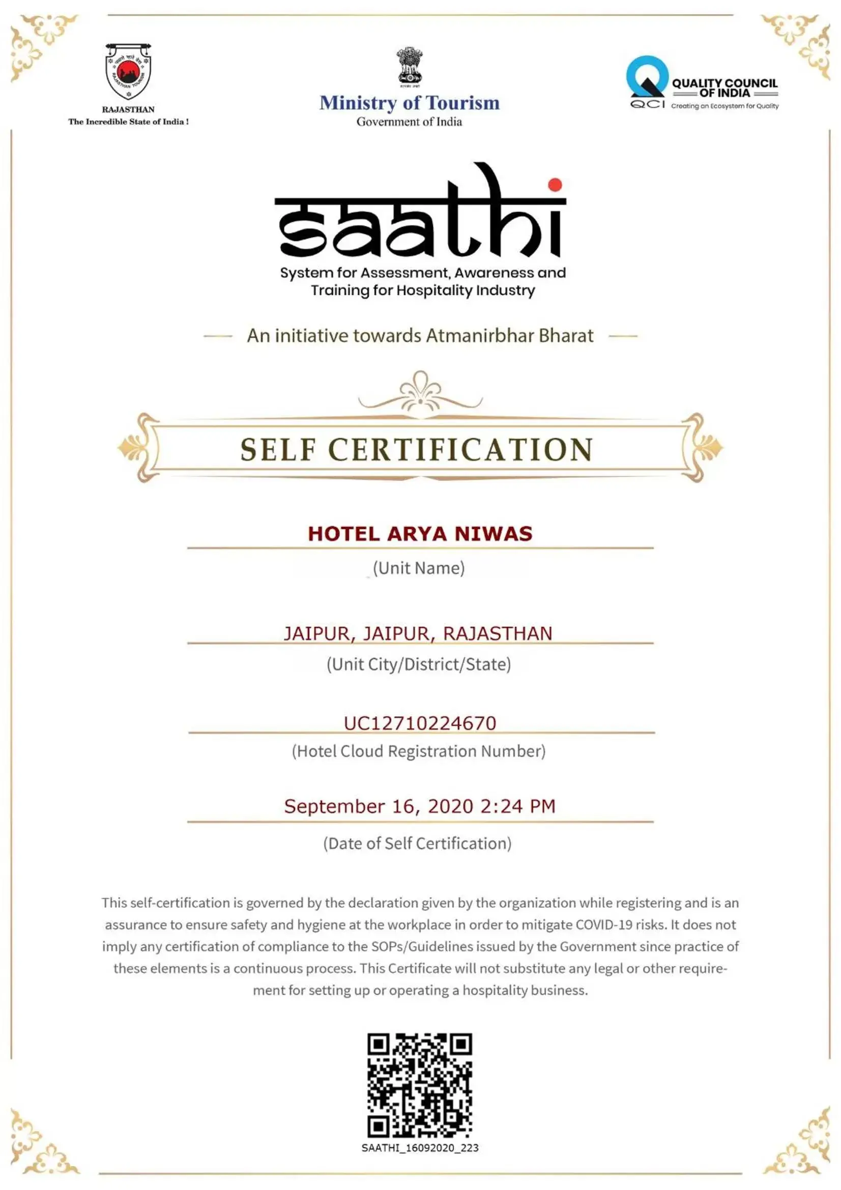 Hotel Arya Niwas Hotel Arya Niwas