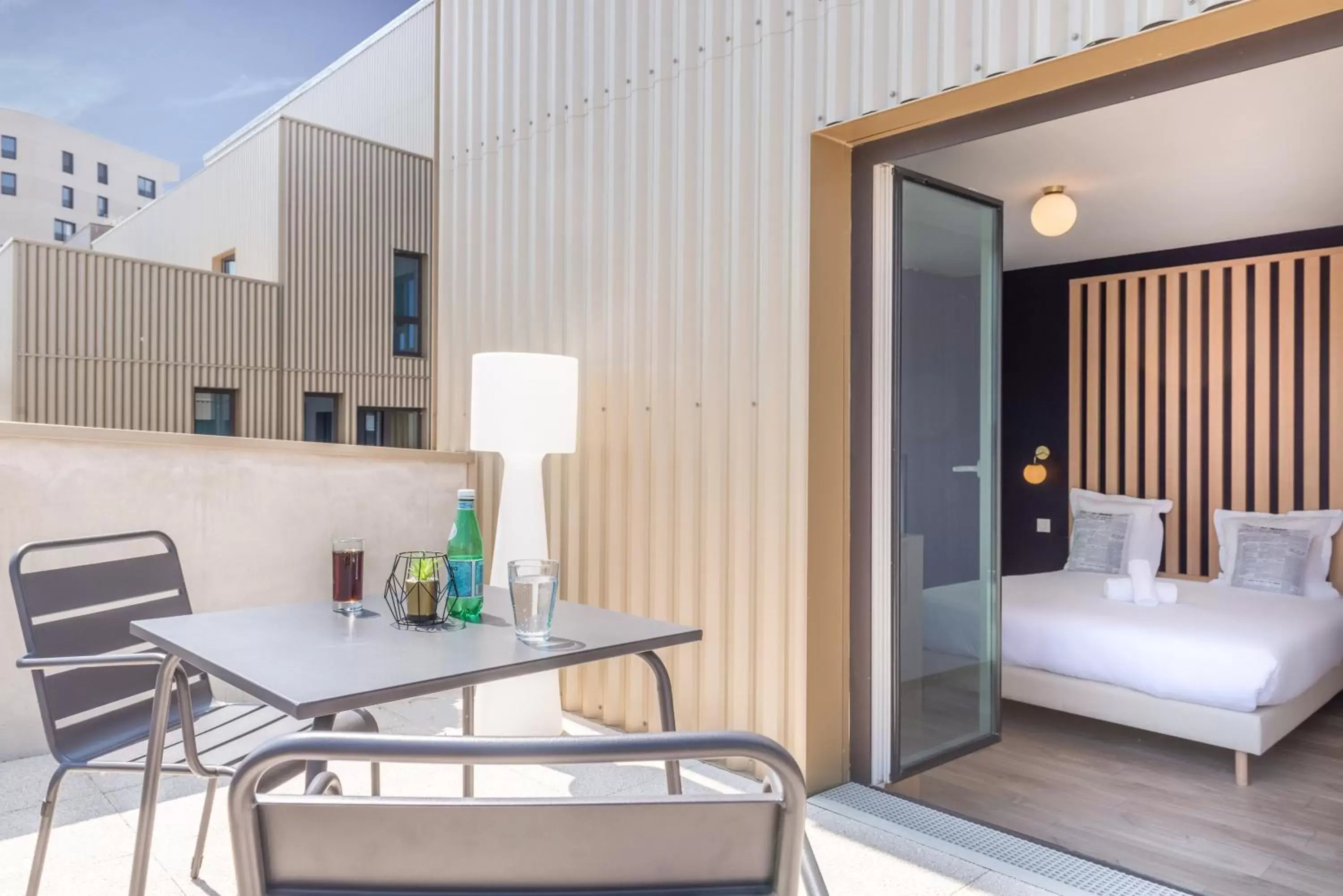 Double Studio with Terrace in The Originals Résidence Le Monde Paris Ivry Confluence Double Studio with Terrace in The Originals Résidence Le Monde Paris Ivry Confluence