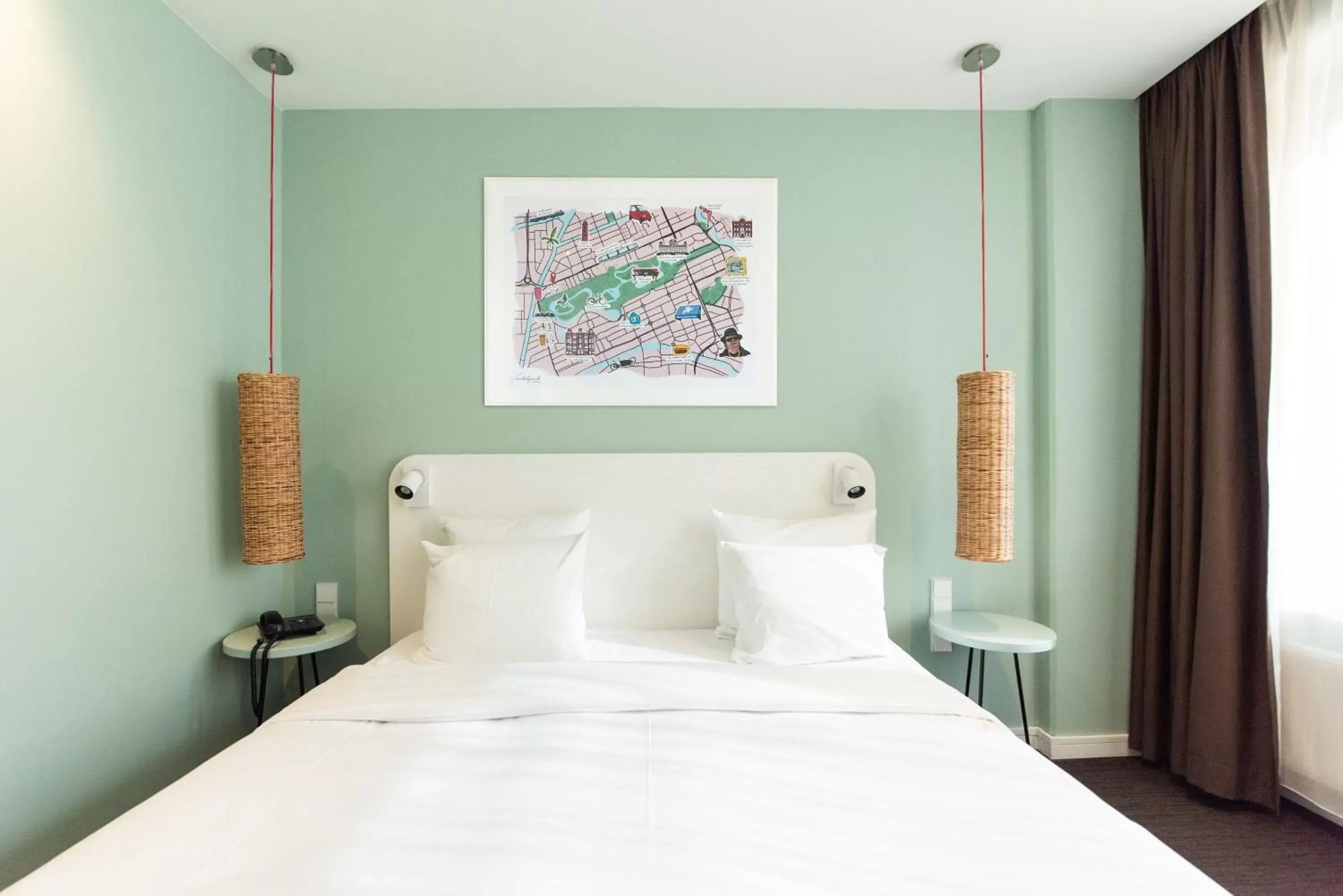 Double Room in Conscious Hotel Vondelpark Double Room in Conscious Hotel Vondelpark