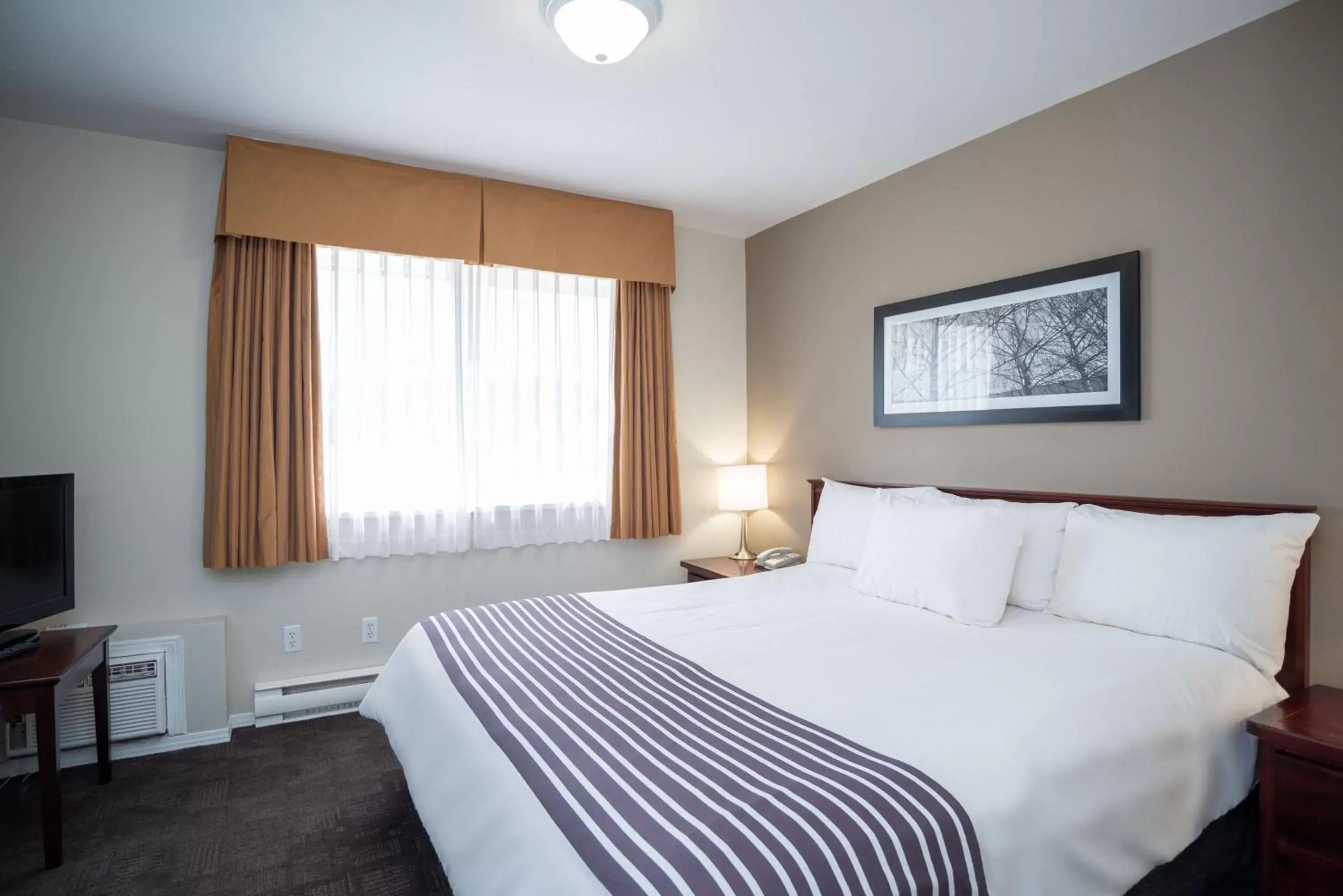 Standard Suite, 1 Queen Bed, Sofa Bed, Kitchen in Sandman Hotel & Suites Williams Lake Standard Suite, 1 Queen Bed, Sofa Bed, Kitchen in Sandman Hotel & Suites Williams Lake