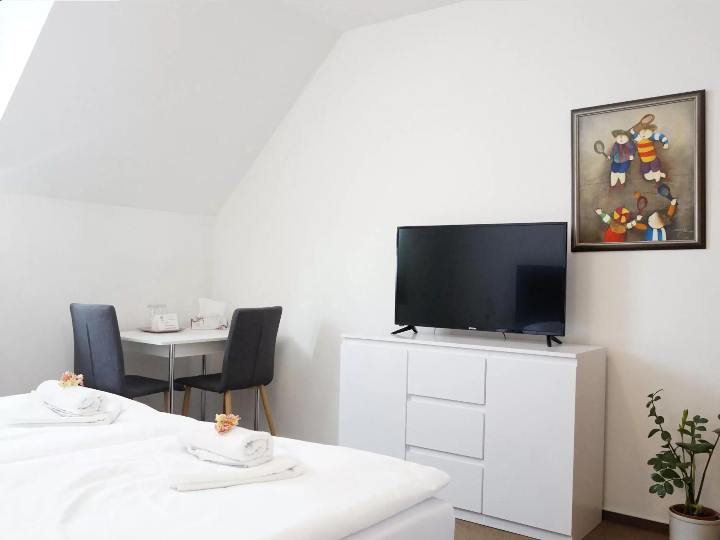 Double or Twin Room with Shower in Hotel U Brány Double or Twin Room with Shower in Hotel U Brány