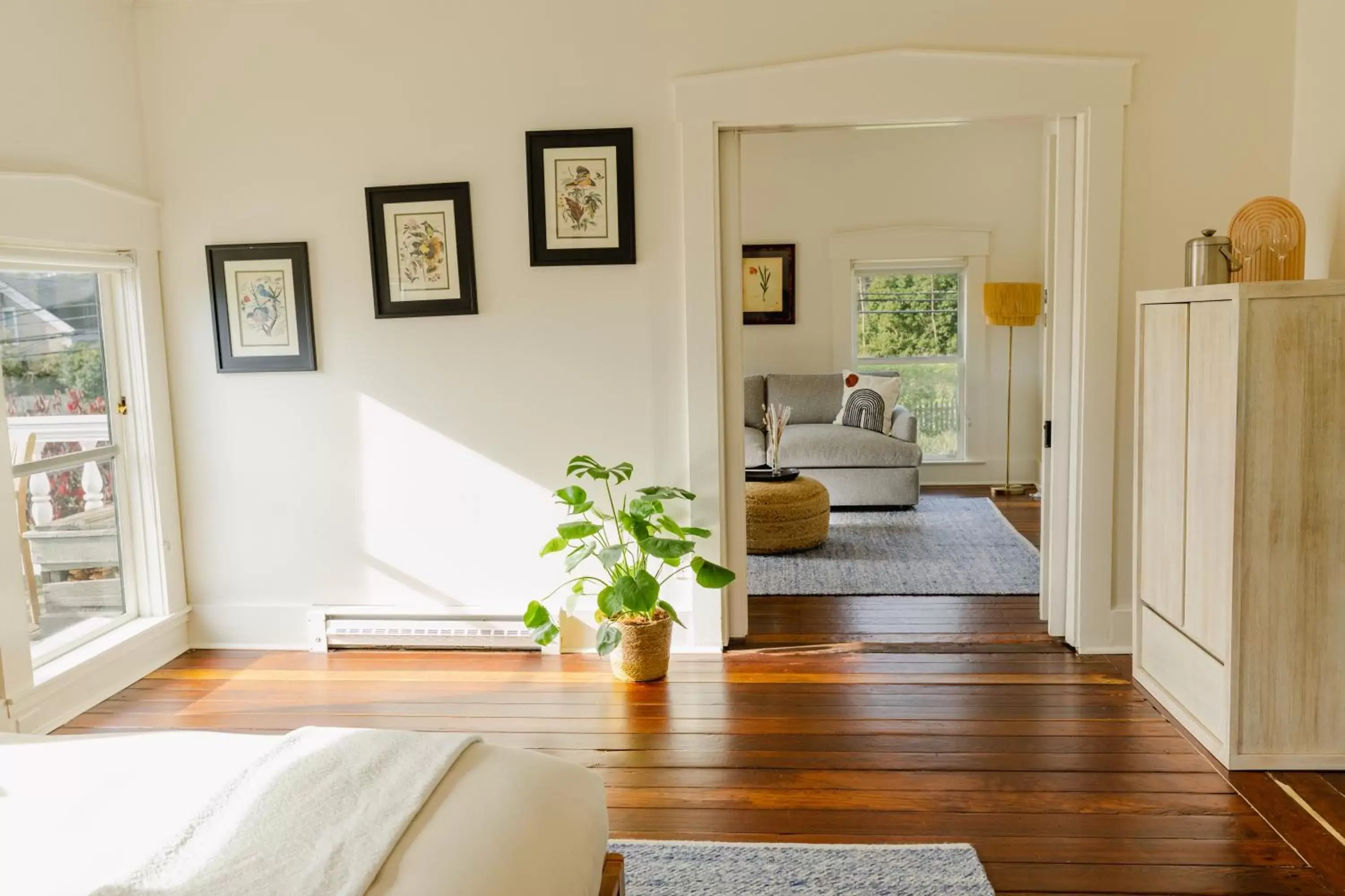 Two Room Queen Suite with Ocean View and Balcony in SCP Mendocino Inn and Farm Two Room Queen Suite with Ocean View and Balcony in SCP Mendocino Inn and Farm