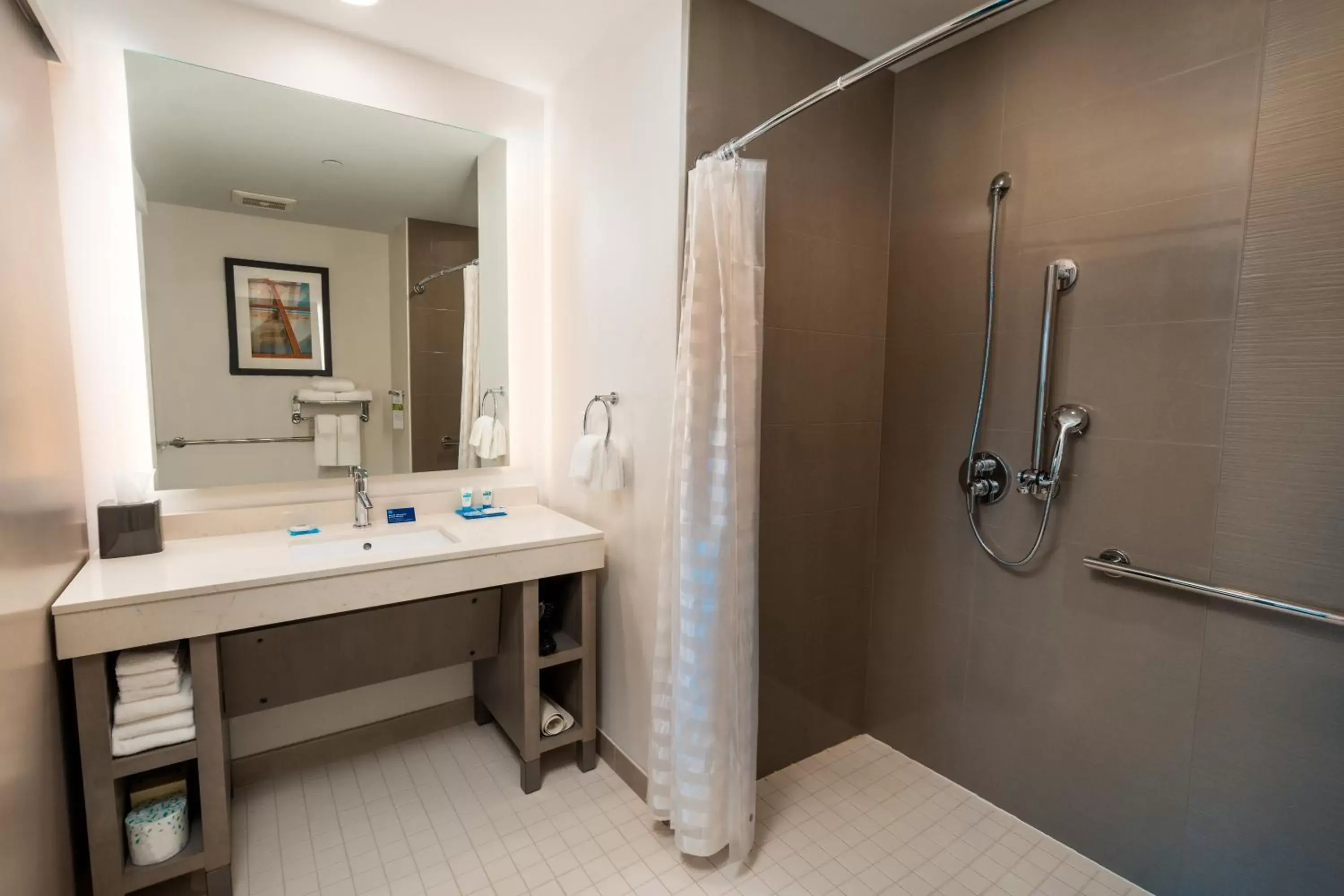 King Studio Suite with Sofa Bed, Kitchen and Roll-In Shower - Disability Access in Hyatt House Nashville/Franklin/Cool Springs King Studio Suite with Sofa Bed, Kitchen and Roll-In Shower - Disability Access in Hyatt House Nashville/Franklin/Cool Springs