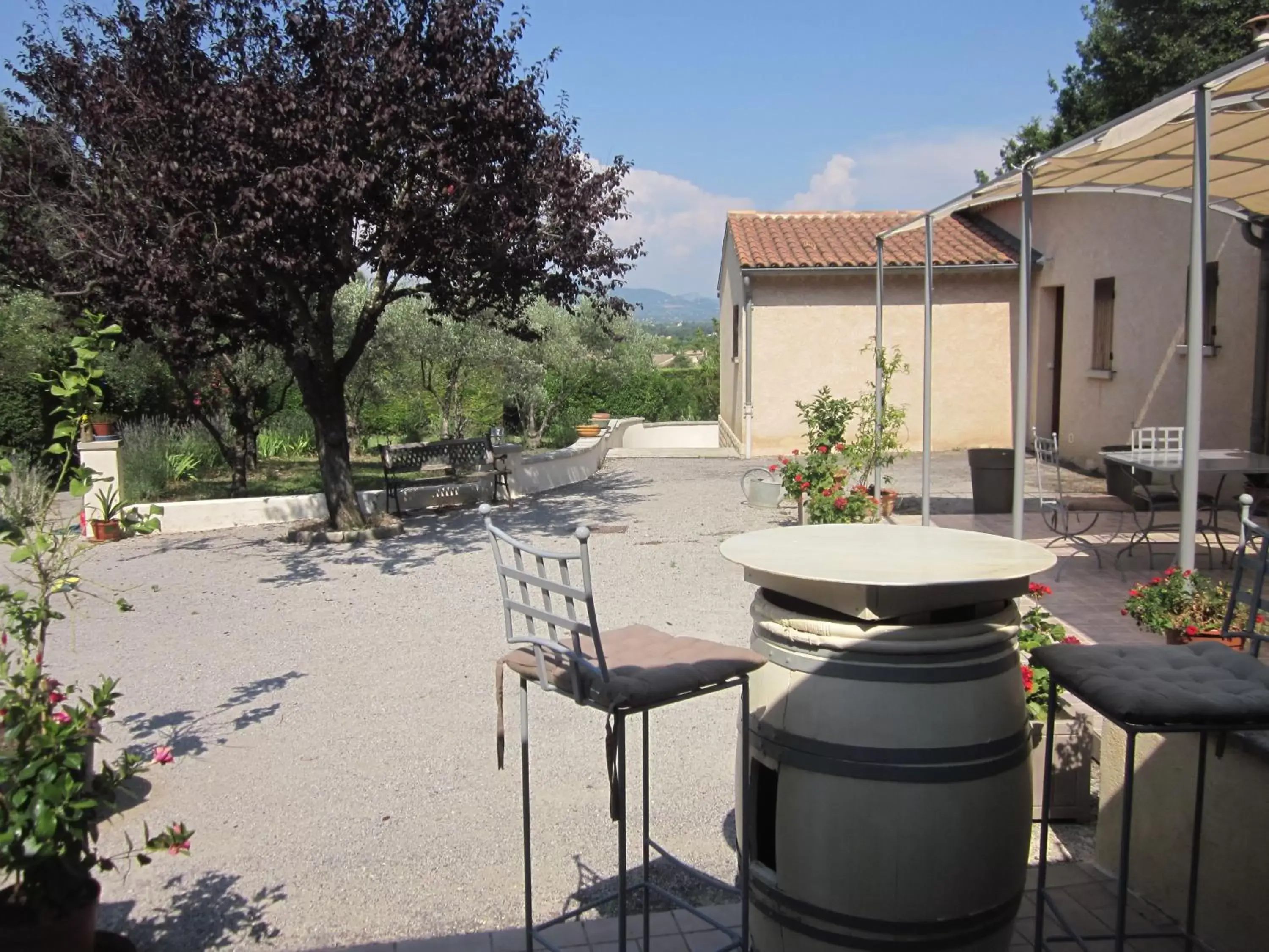 Twin Room in Les Verveines de Vaison Twin Room in Les Verveines de Vaison