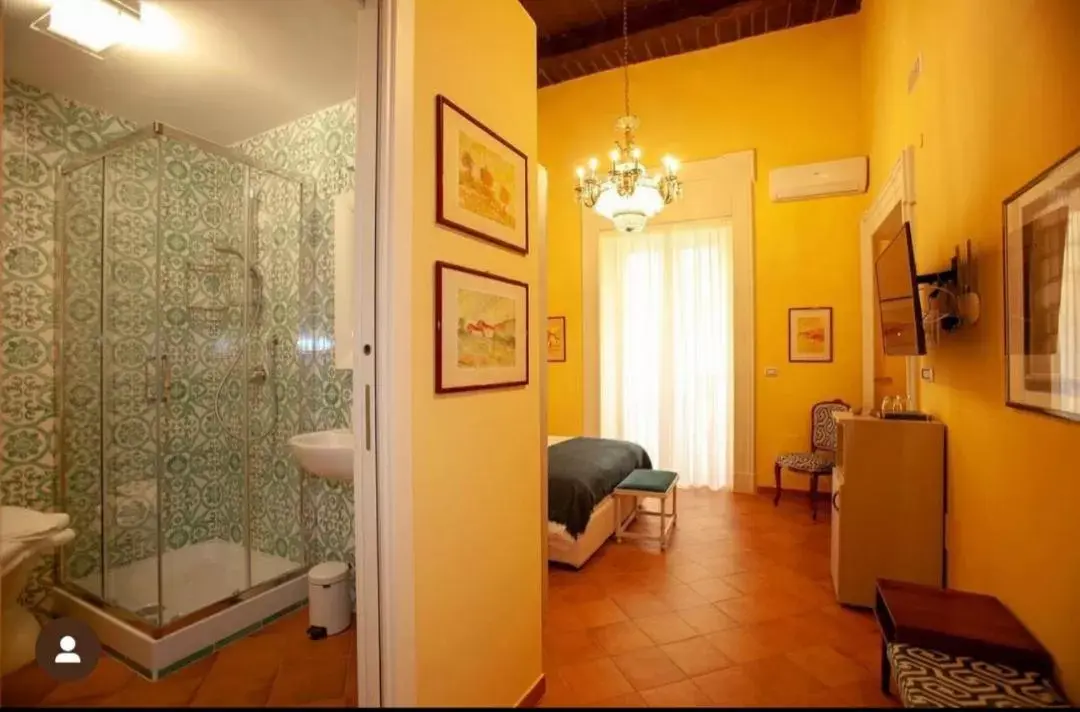 Double Room with Balcony in Dimora Del Campo Charming House Double Room with Balcony in Dimora Del Campo Charming House