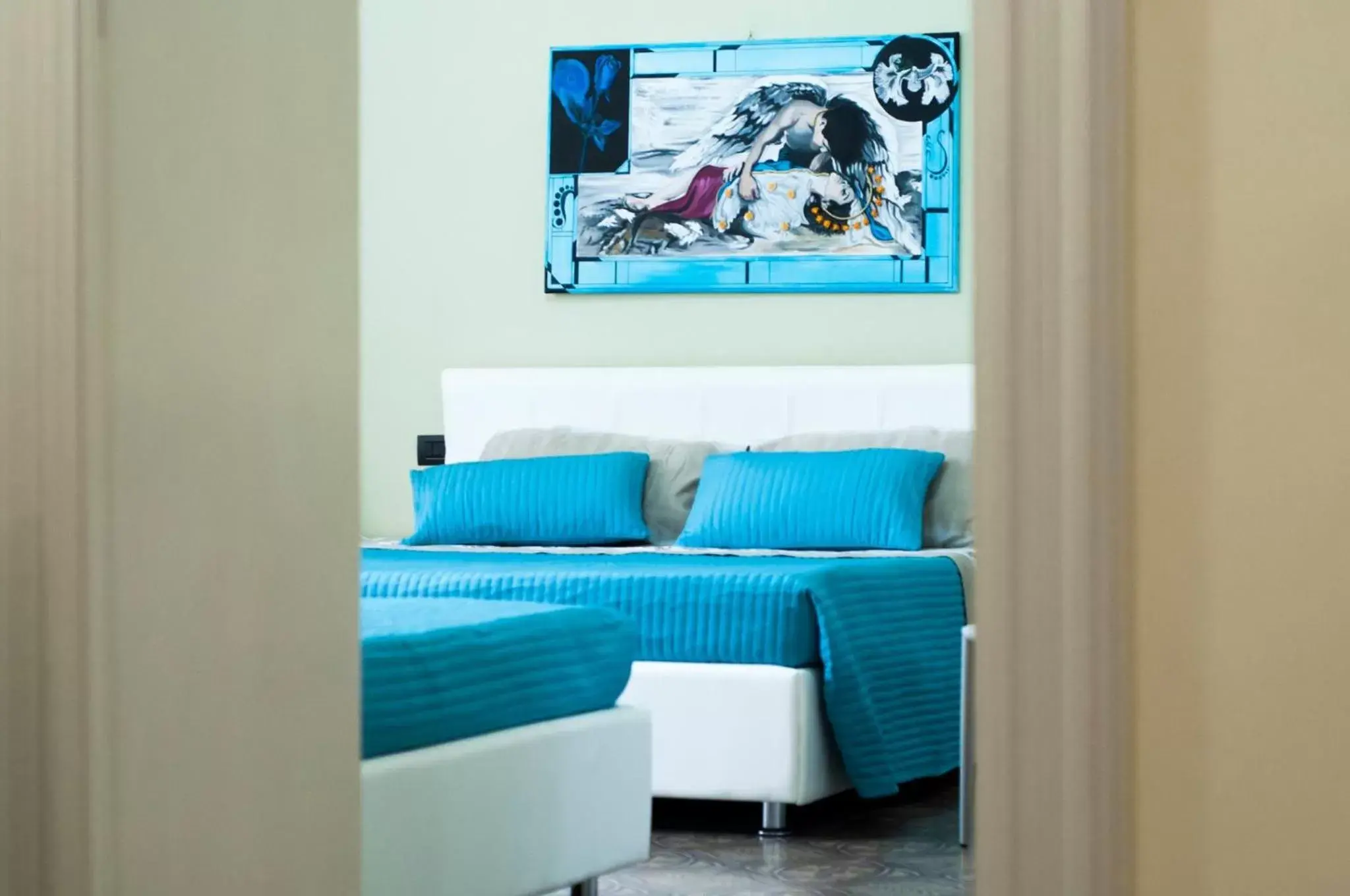 Quadruple Room in B&B Villa Roma Quadruple Room in B&B Villa Roma