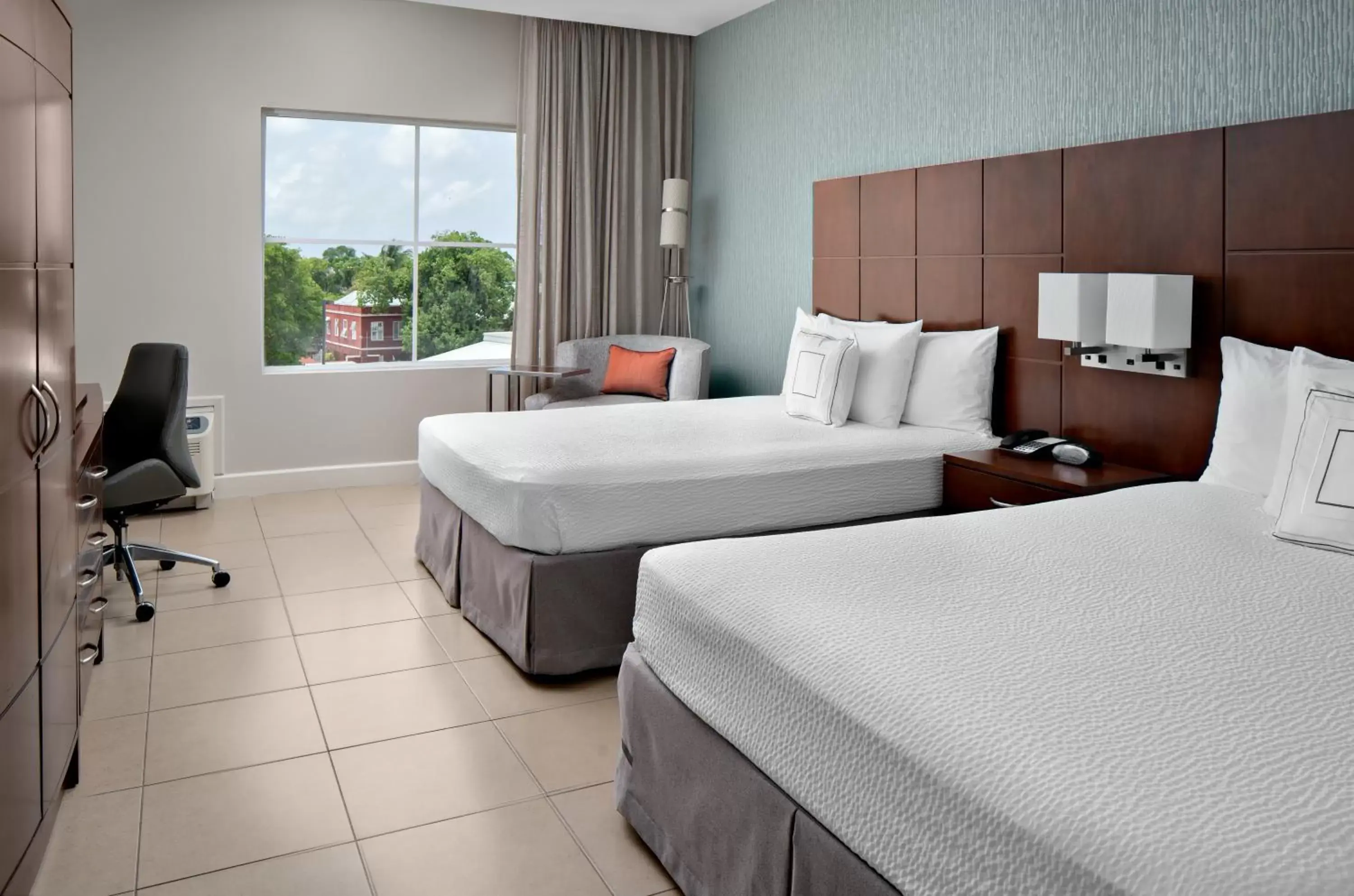 Queen Room with Two Queen Beds in Courtyard by Marriott Bridgetown, Barbados Queen Room with Two Queen Beds in Courtyard by Marriott Bridgetown, Barbados
