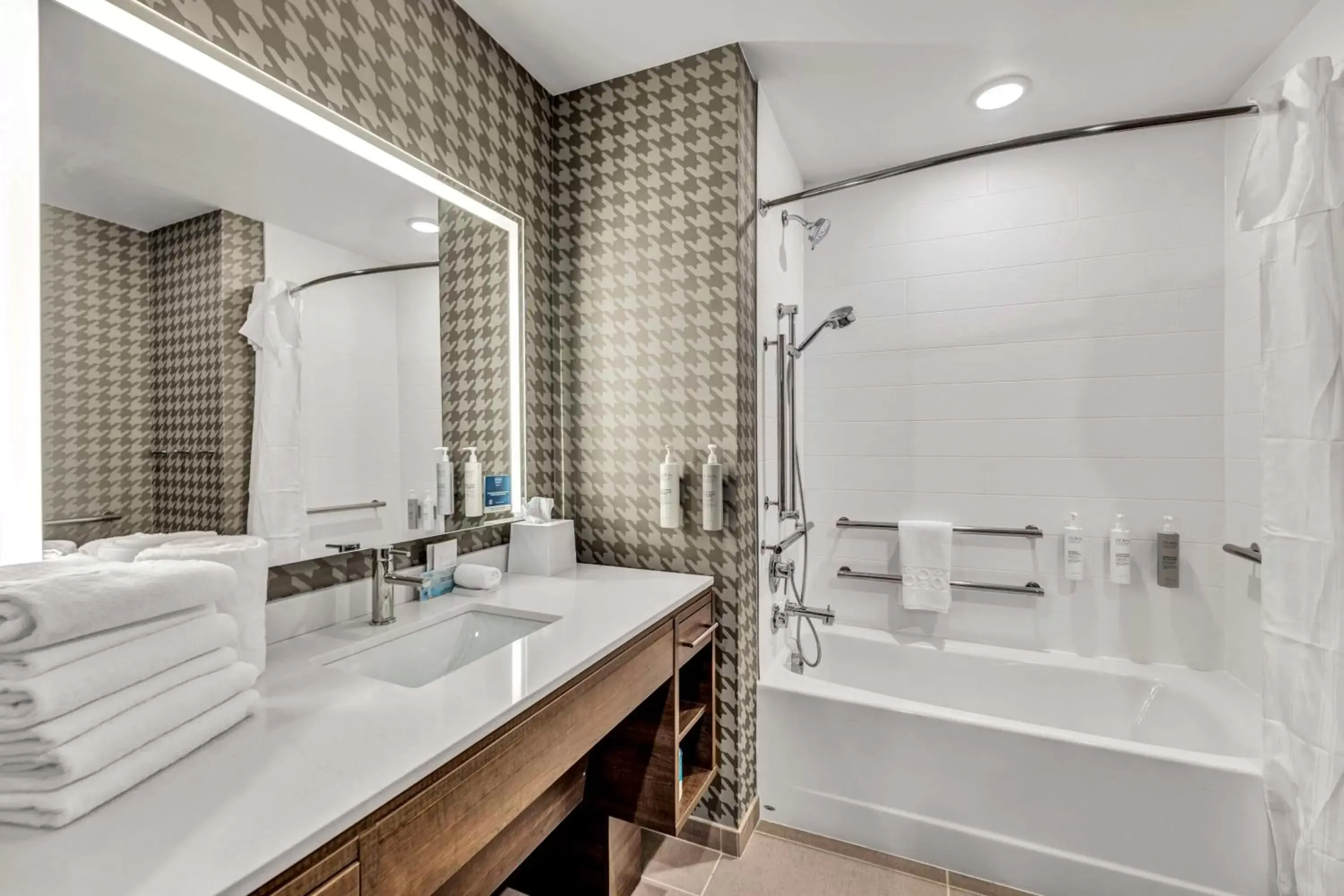 King Studio Suite with Tub - Mobility Access in Home2 Suites by Hilton Raleigh West Lenovo Center King Studio Suite with Tub - Mobility Access in Home2 Suites by Hilton Raleigh West Lenovo Center