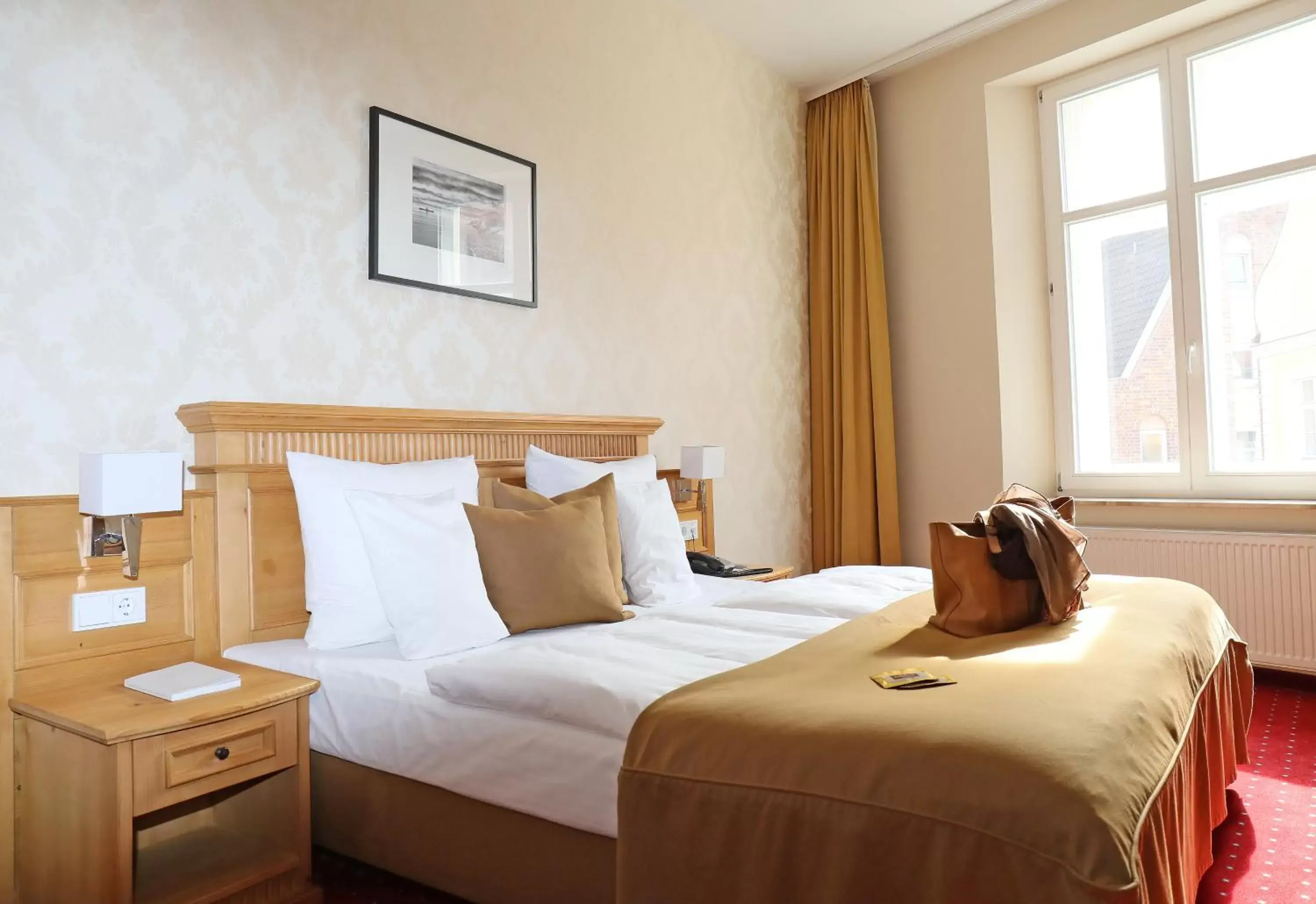 Deluxe Double Room - single occupancy in Romantik Hotel Scheelehof Stralsund Deluxe Double Room - single occupancy in Romantik Hotel Scheelehof Stralsund