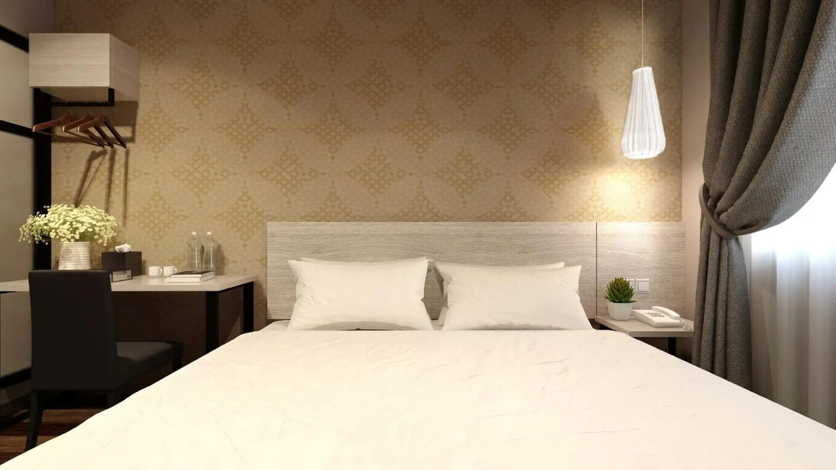 King Room with Window in The Square Hotel King Room with Window in The Square Hotel