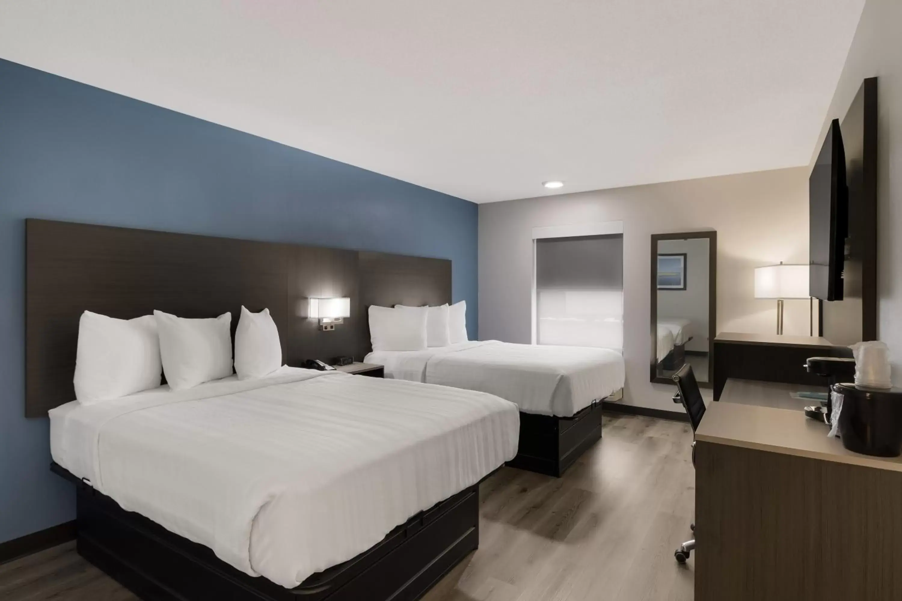 Queen Room with Two Queen Beds - Non-Smoking in Quality Inn South Bend near Notre Dame Queen Room with Two Queen Beds - Non-Smoking in Quality Inn South Bend near Notre Dame