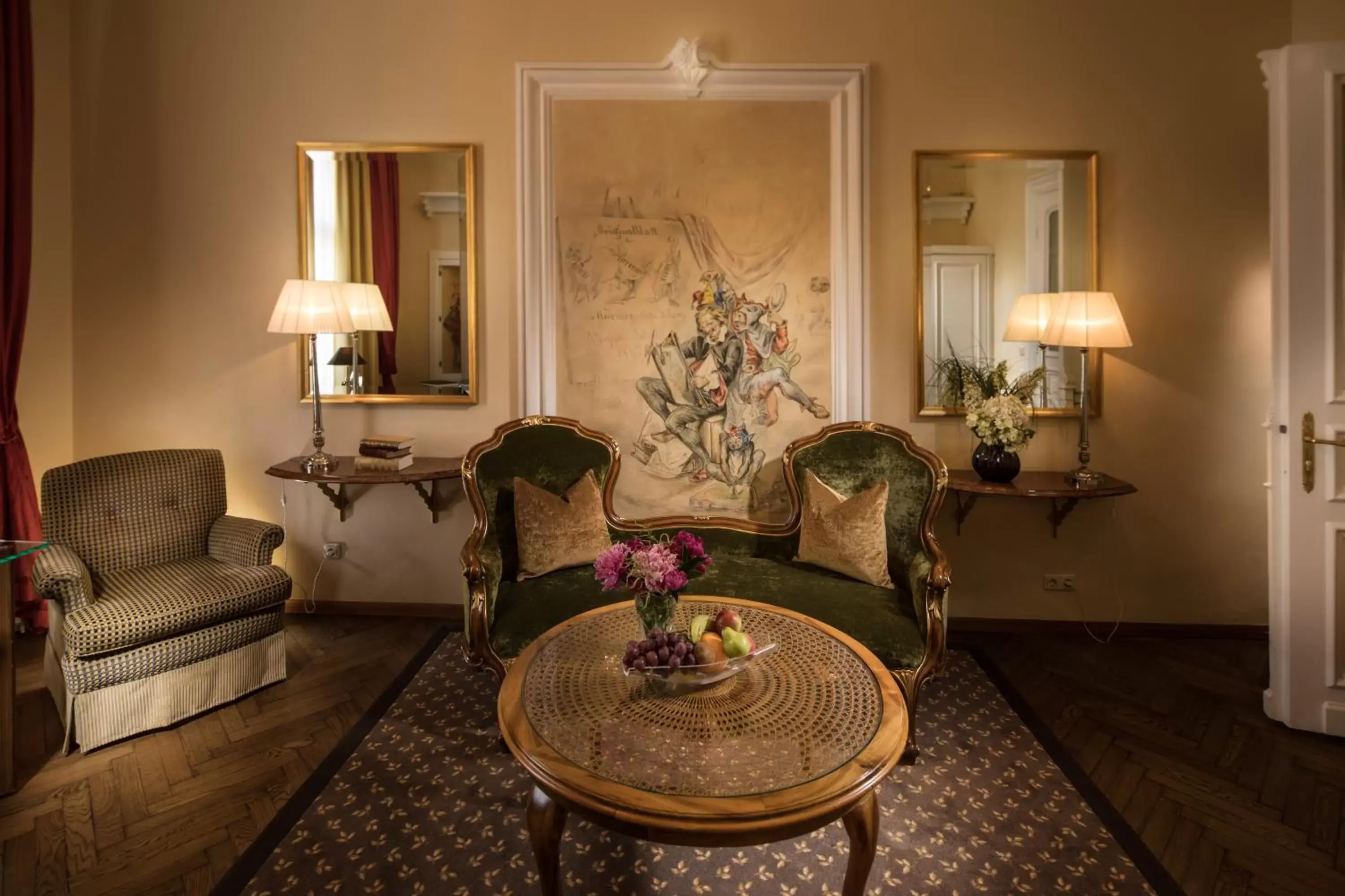 Senior Suite in Hotel Bristol Salzburg Senior Suite in Hotel Bristol Salzburg