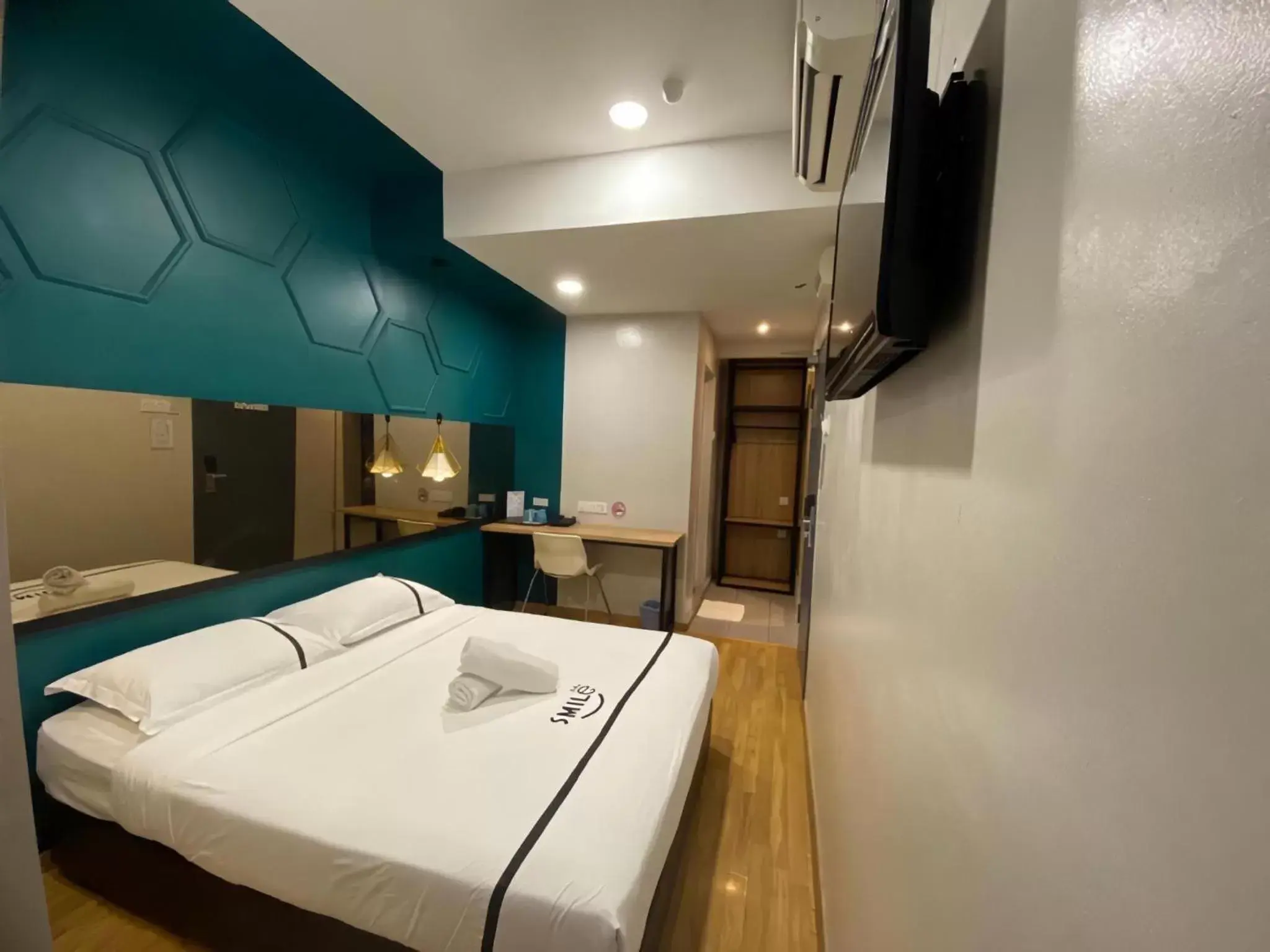 Deluxe Double Room in Smile Hotel Selayang Point Deluxe Double Room in Smile Hotel Selayang Point