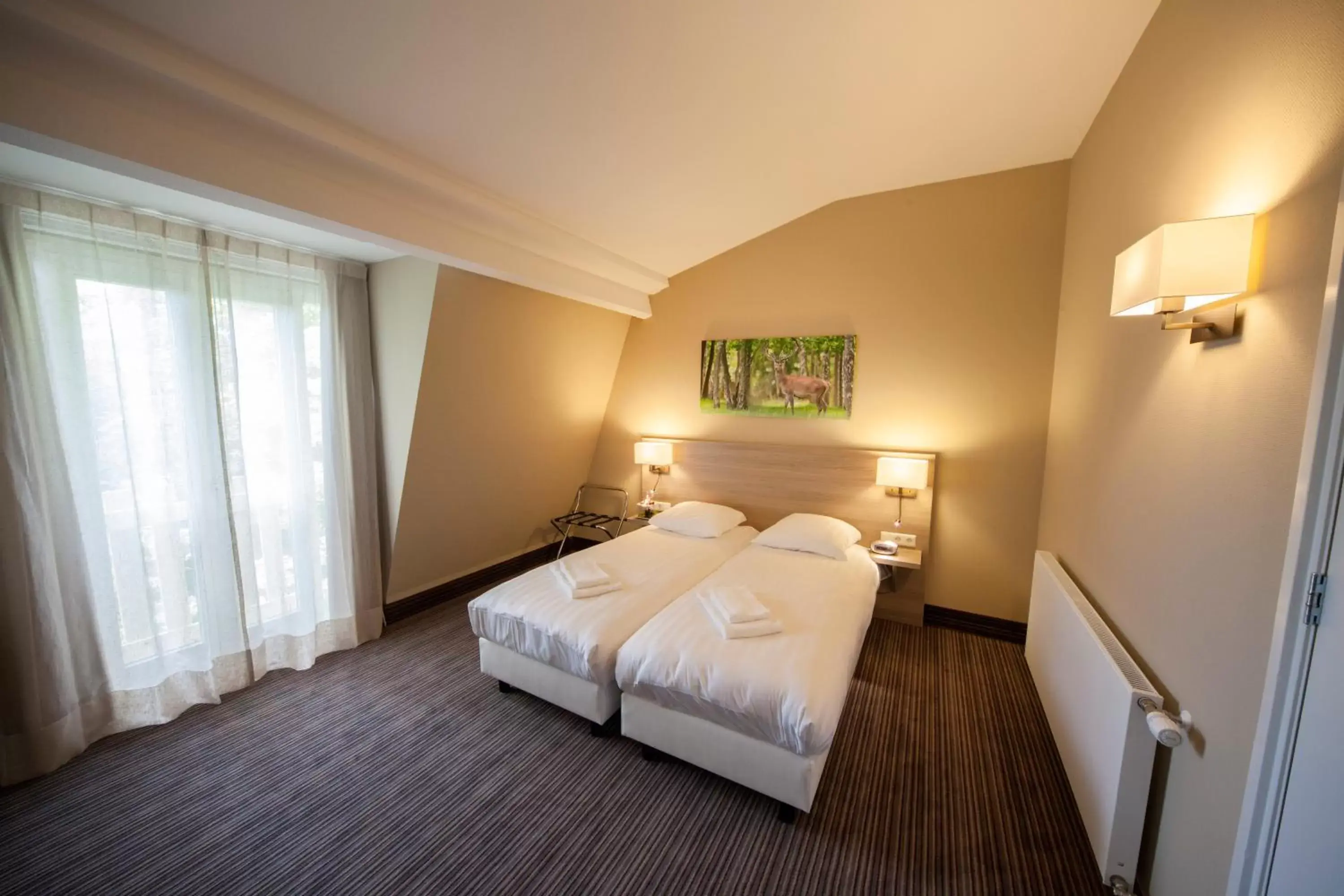 Spacious Comfort Double Room in Fletcher Hotel Het Veluwse Bos Spacious Comfort Double Room in Fletcher Hotel Het Veluwse Bos