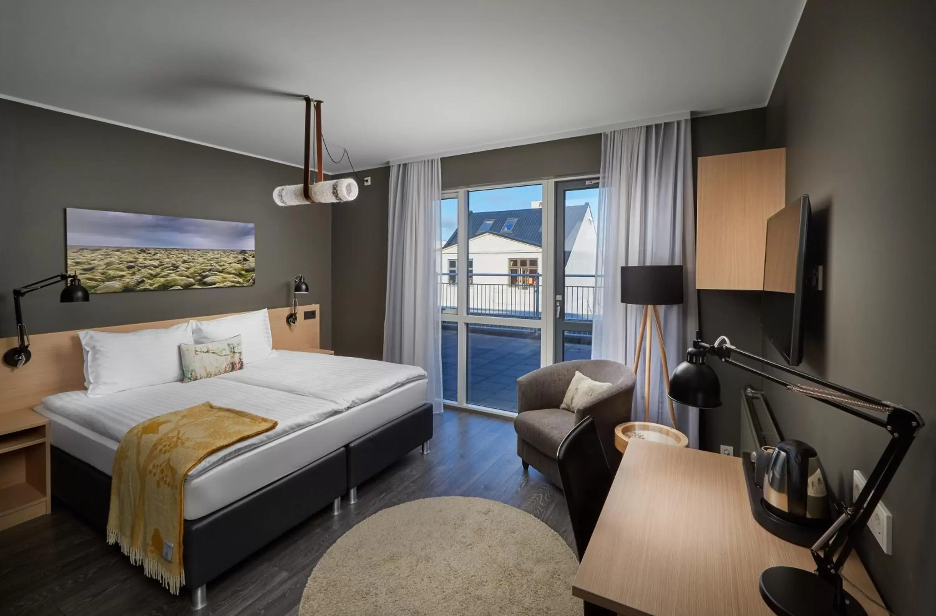 Deluxe Double Room with Balcony in Alda Hotel Reykjavík Deluxe Double Room with Balcony in Alda Hotel Reykjavík