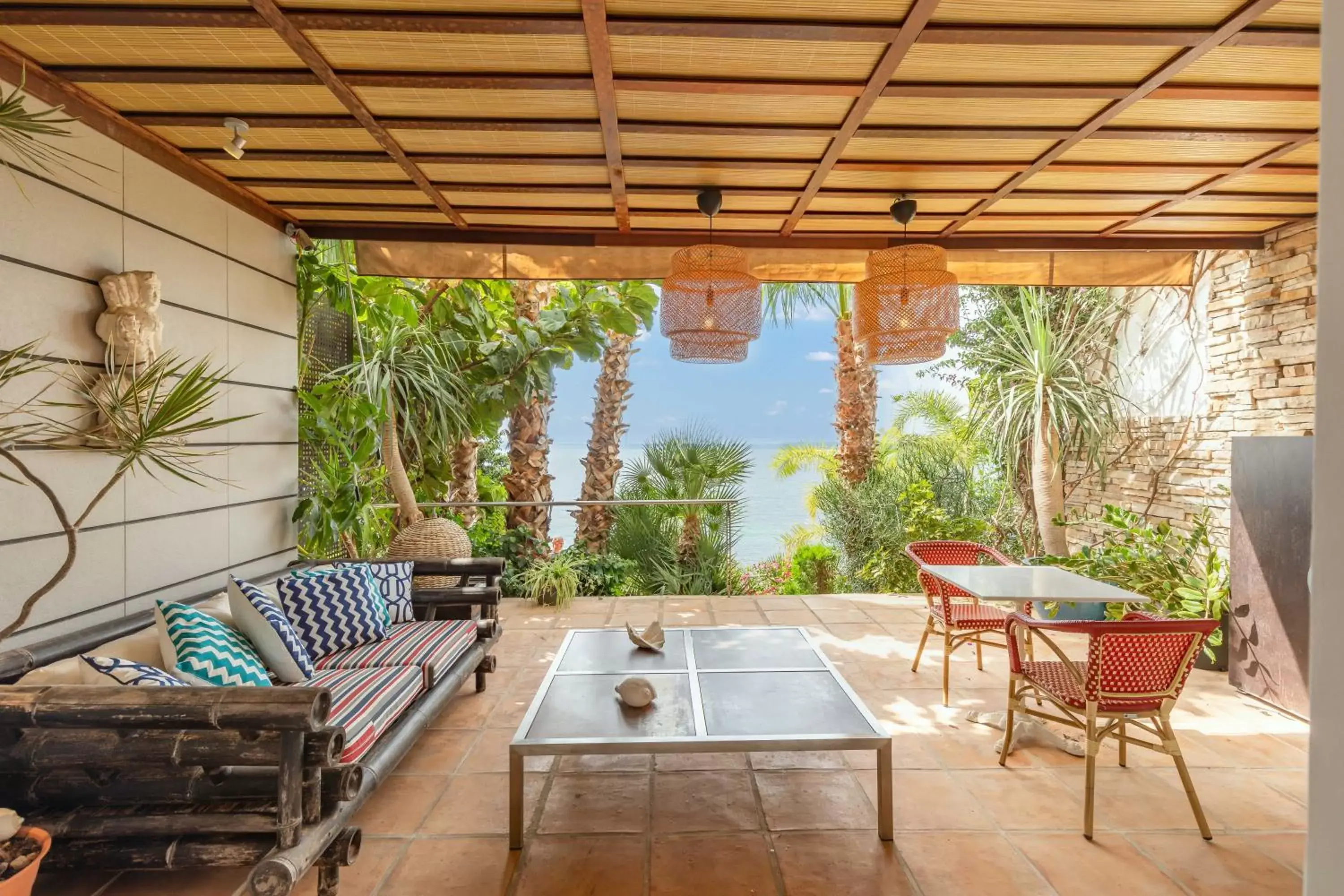 Deluxe Suite with Terrace and Sea View in Maison Condesa Adults Only Deluxe Suite with Terrace and Sea View in Maison Condesa Adults Only