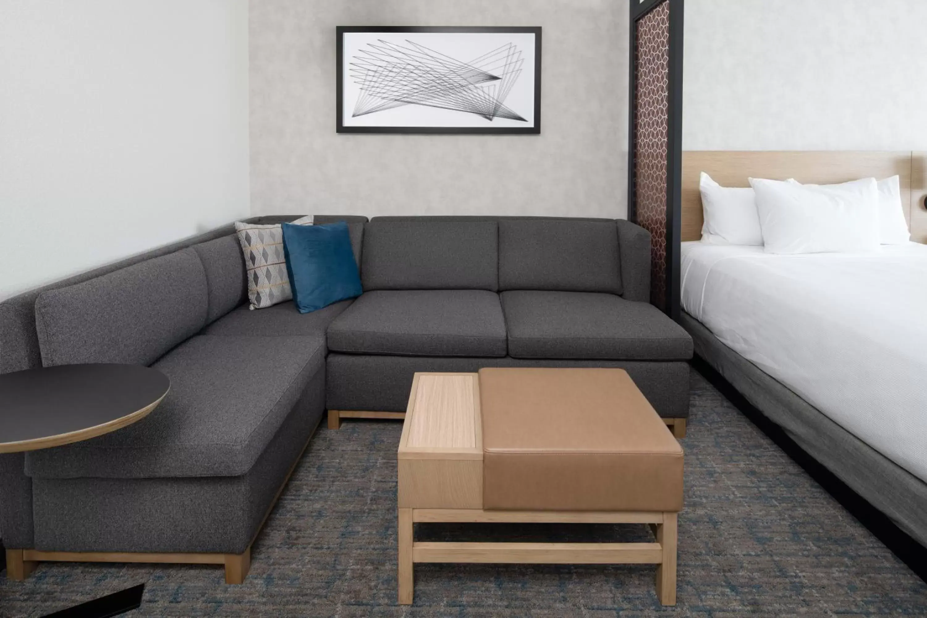 King Suite with Sofa Bed and Roll-In Shower - Disability Access in Hyatt Place Bakersfield King Suite with Sofa Bed and Roll-In Shower - Disability Access in Hyatt Place Bakersfield