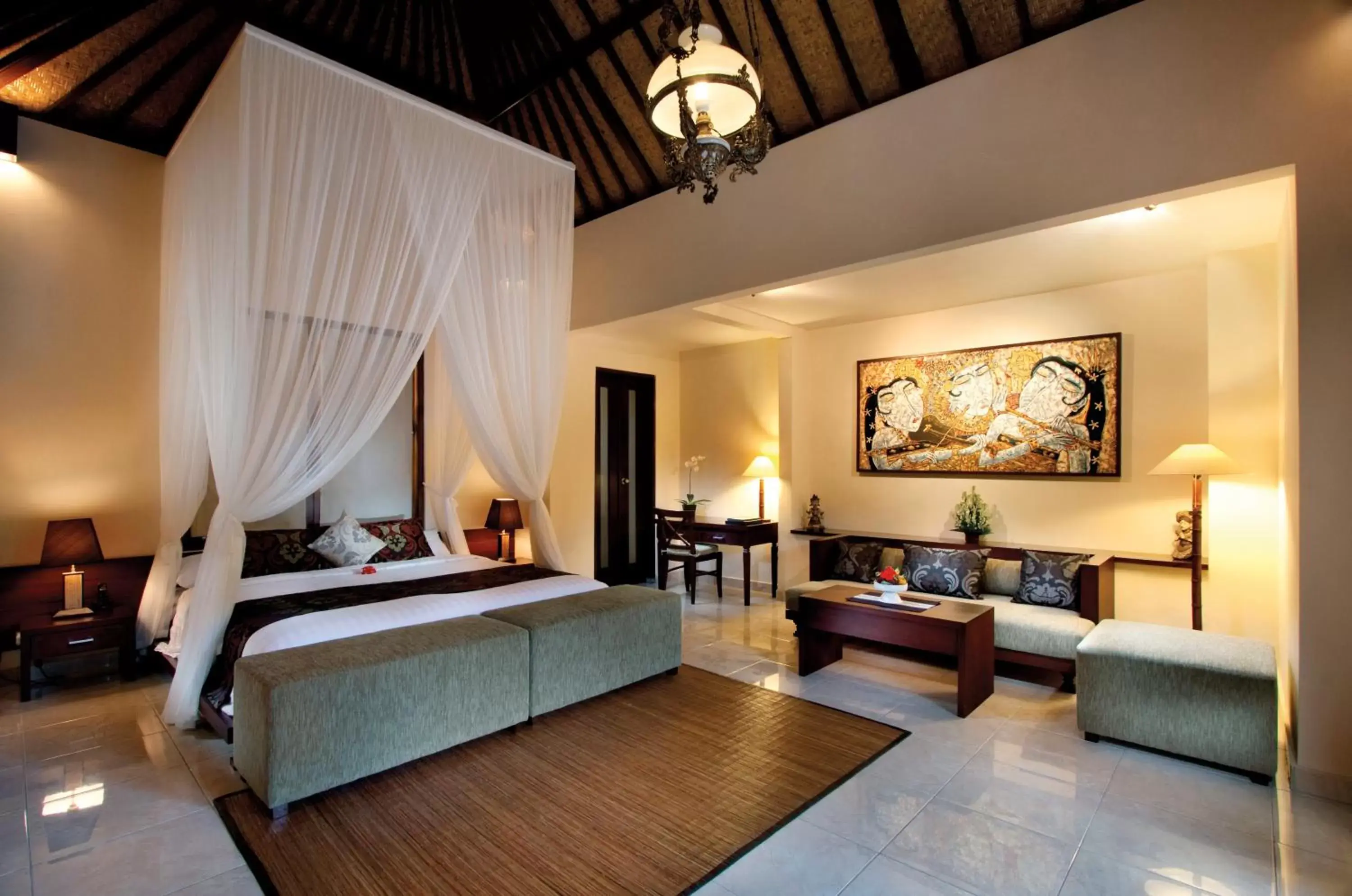 Bedroom in Bebek Tepi Sawah Restaurant & Villas Bedroom in Bebek Tepi Sawah Restaurant & Villas