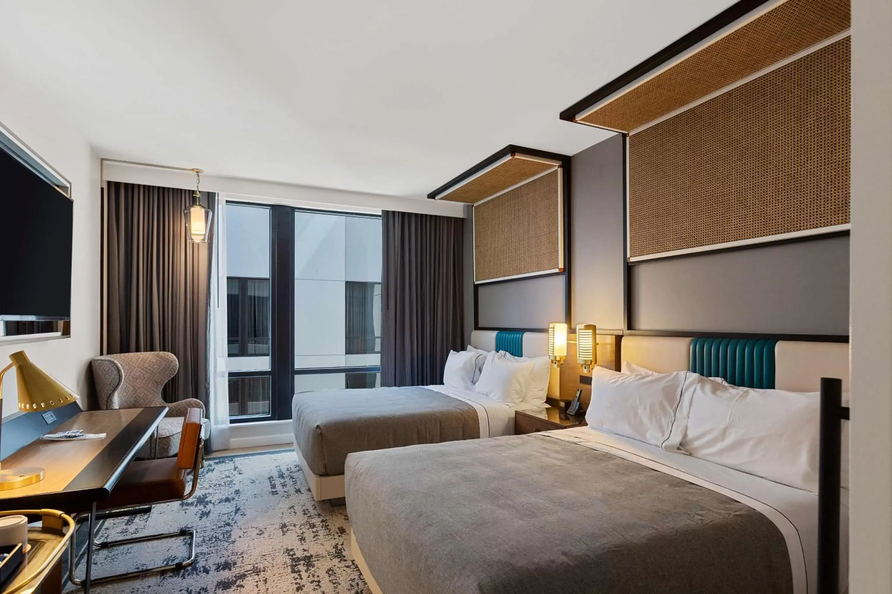 Premium Queen Room with Two Queen Beds in Canopy By Hilton Memphis Downtown Premium Queen Room with Two Queen Beds in Canopy By Hilton Memphis Downtown