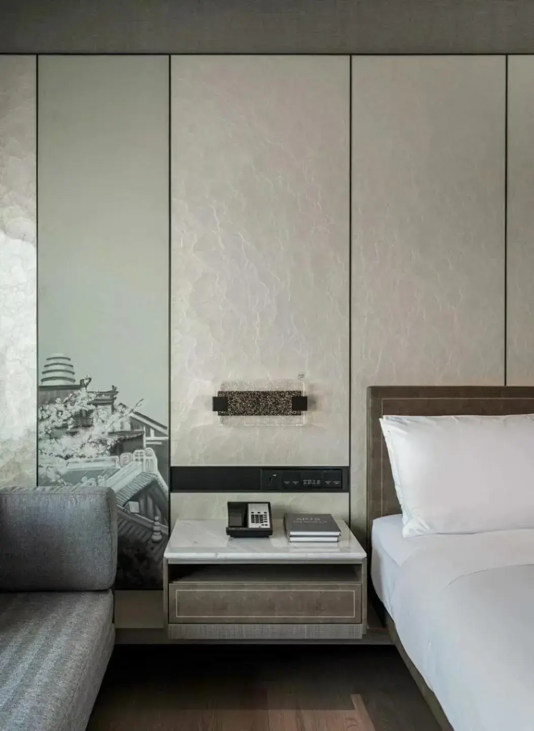 Business City View Twin Room in Wuhan Marriott Hotel Hankou Business City View Twin Room in Wuhan Marriott Hotel Hankou