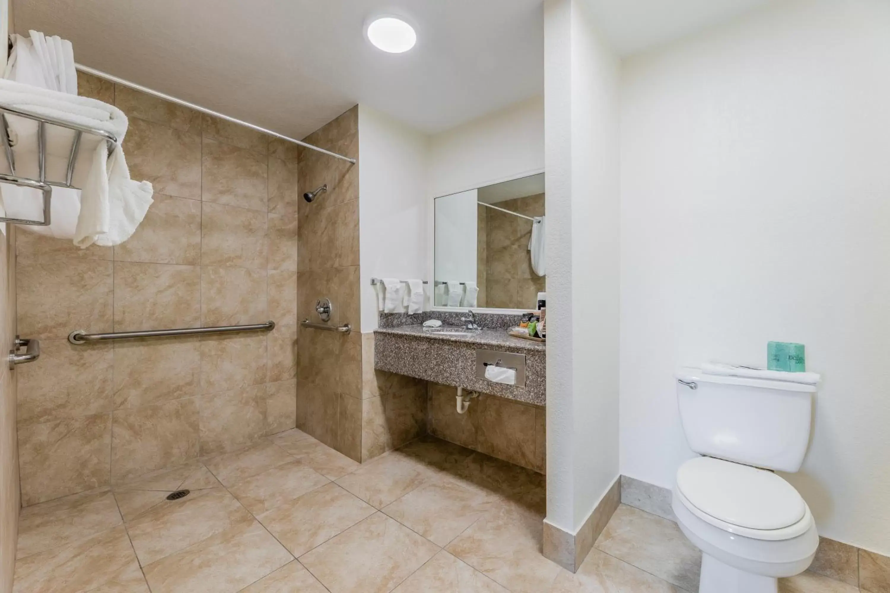 Deluxe Room with Two Double Beds - Ground Floor in Motel 6 Galveston, TX Seawall Deluxe Room with Two Double Beds - Ground Floor in Motel 6 Galveston, TX Seawall